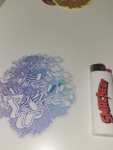 Preview pic of Original Gongster large sticker