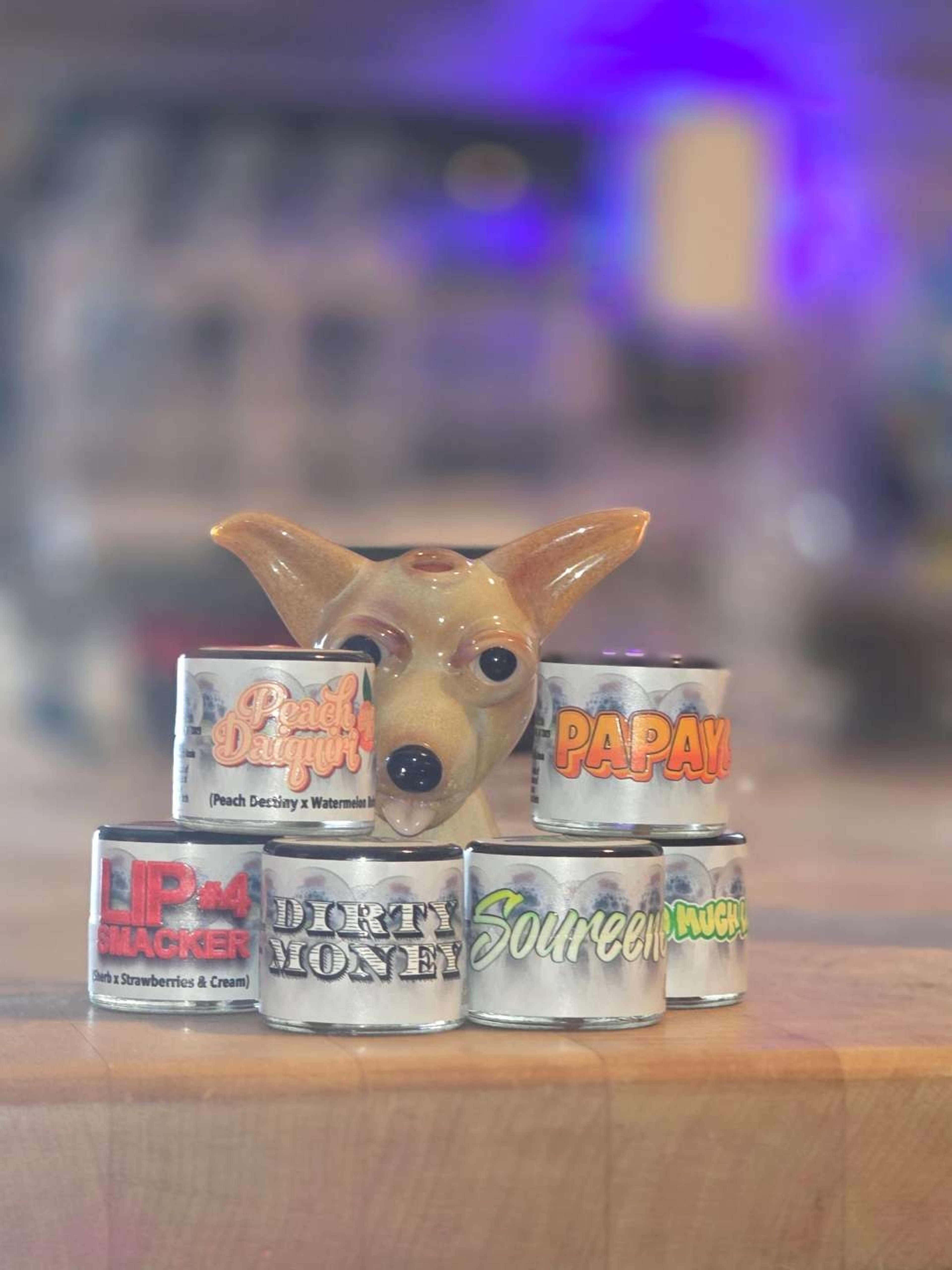 Preview pic of 2016 Swanny Glass 10mm Chihuahua Puppy w/ COA & Stickers
