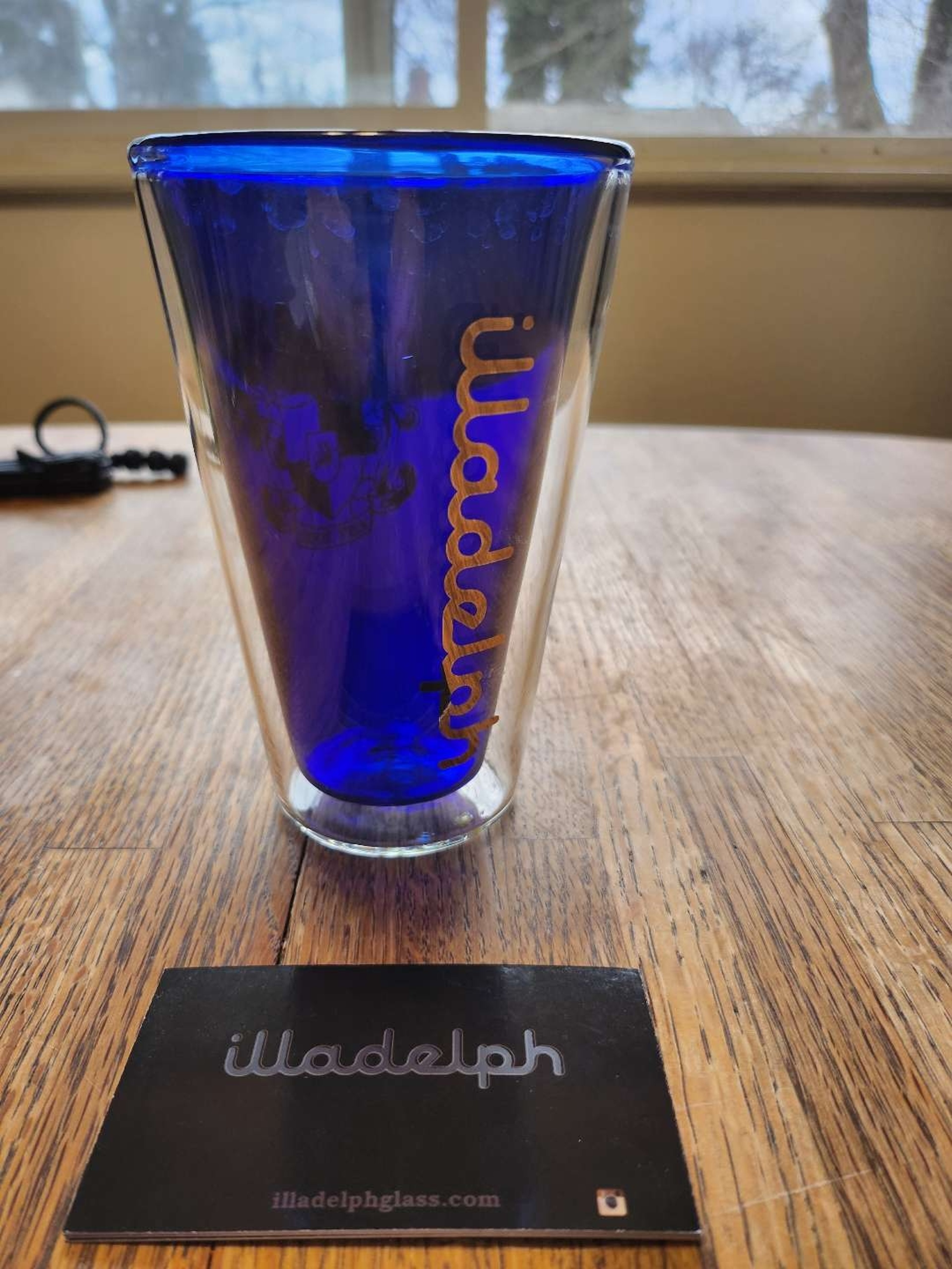 Preview pic of Blue Illadelph VIP Cup drinking glass