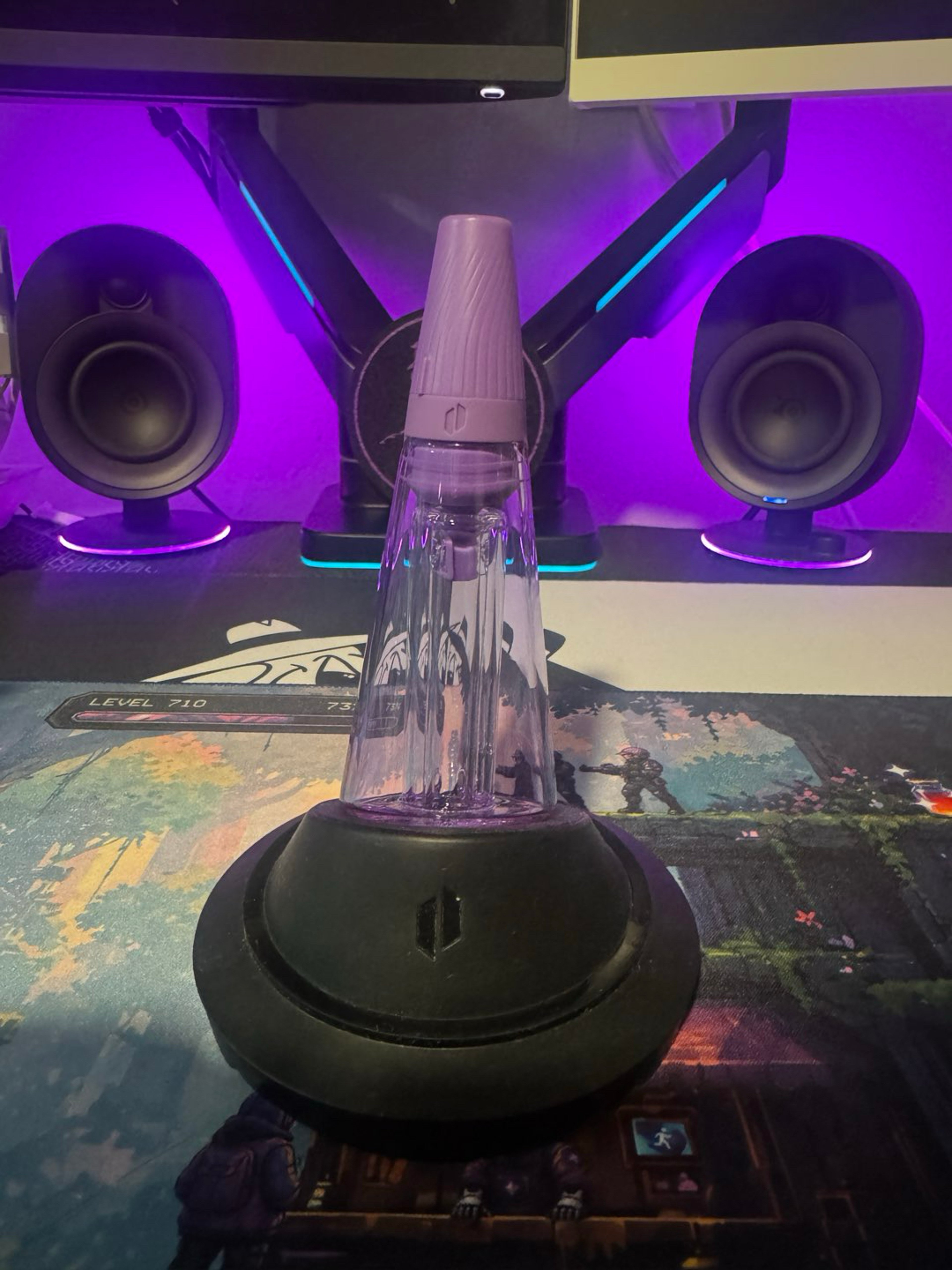 Preview pic of Puffco Travel Ultraviolet travel glass