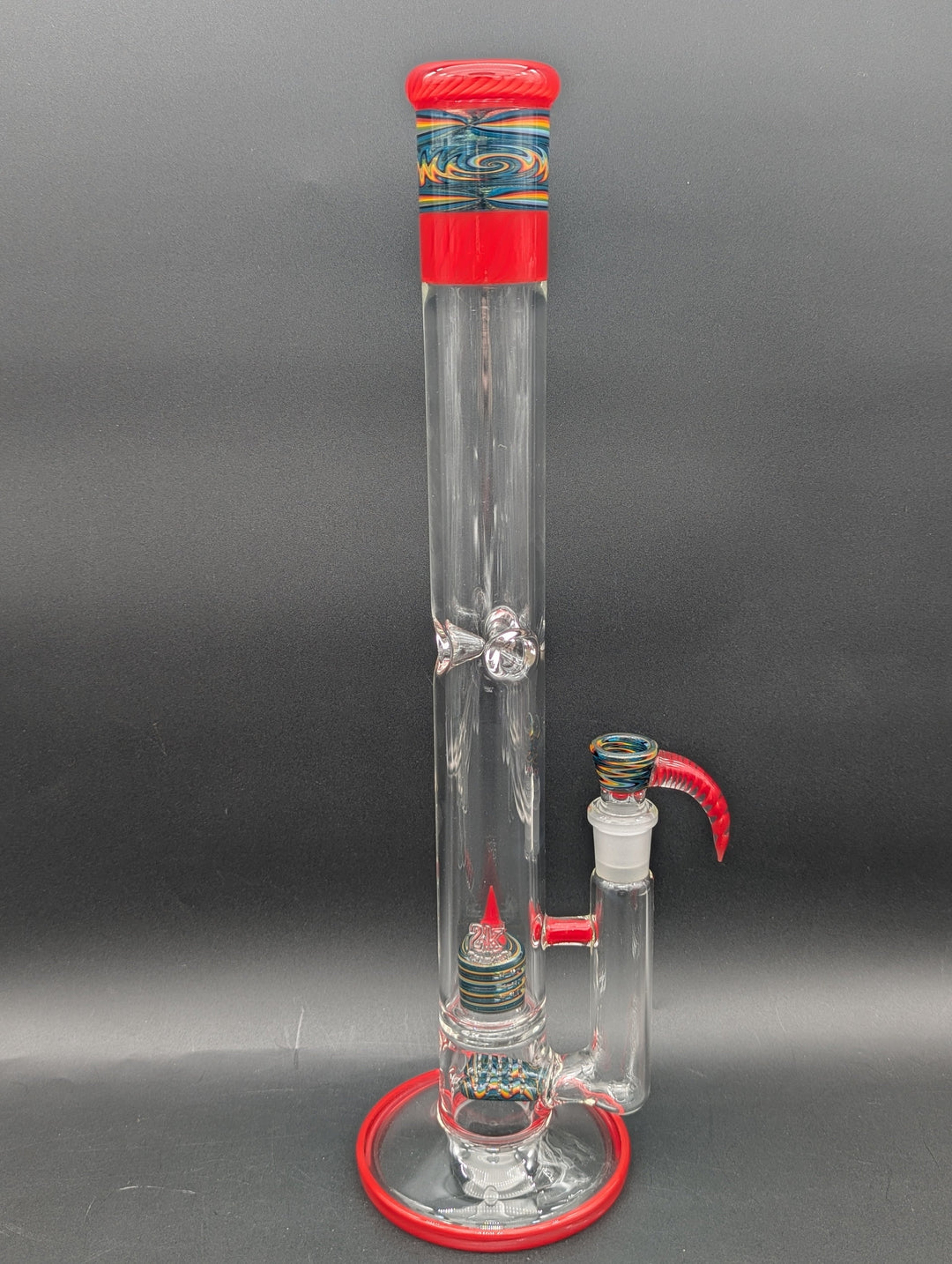 Preview pic of 2K GLASS DUAL GRIDLINE TO 180 GRID CAP BONGS