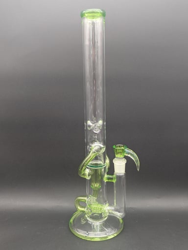 Preview pic of 2K GLASS 18" THREELINE RECYCLER BONG