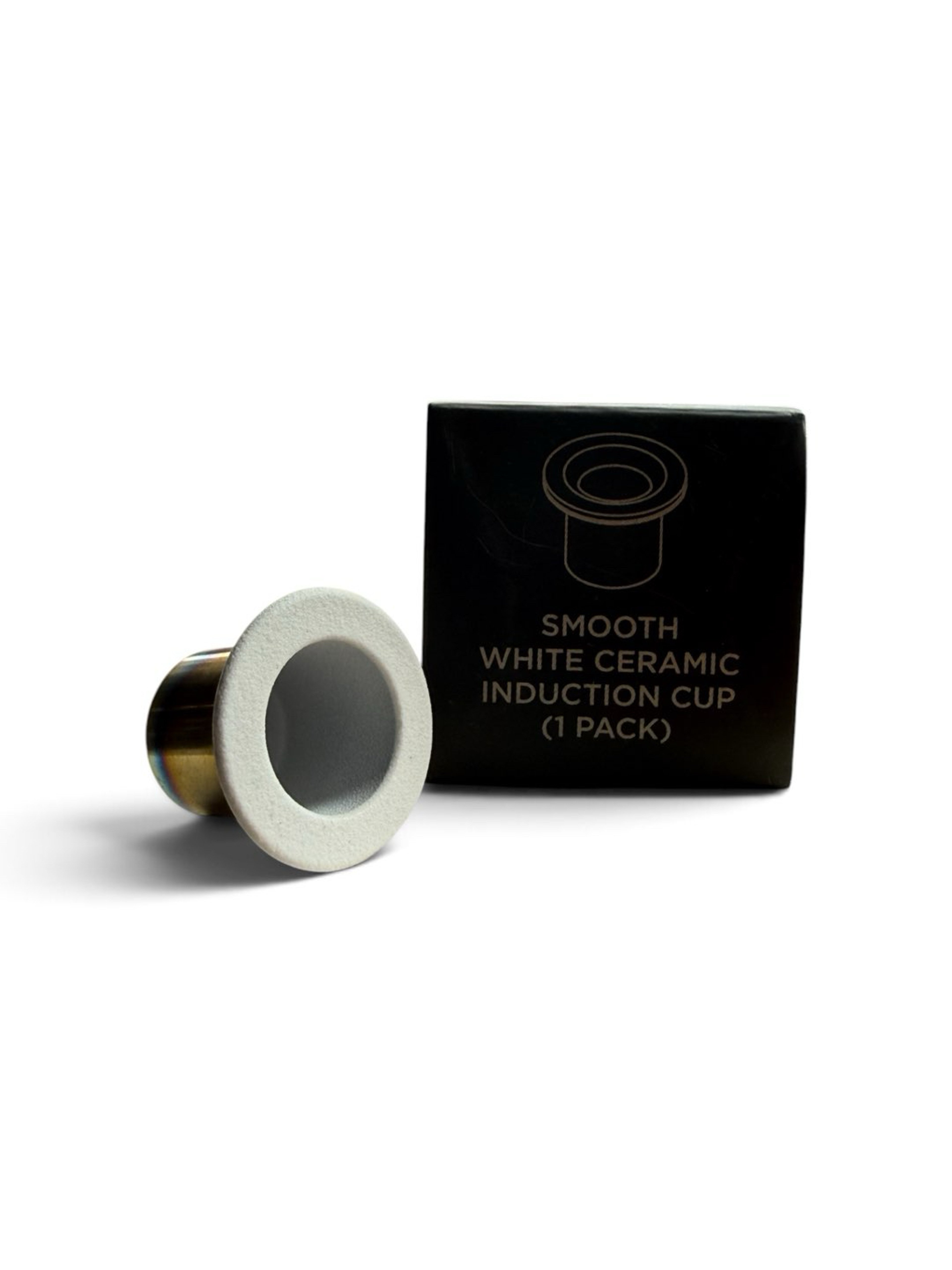 Dr. Dabber Switch Original White Ceramic Induction Cup image 0