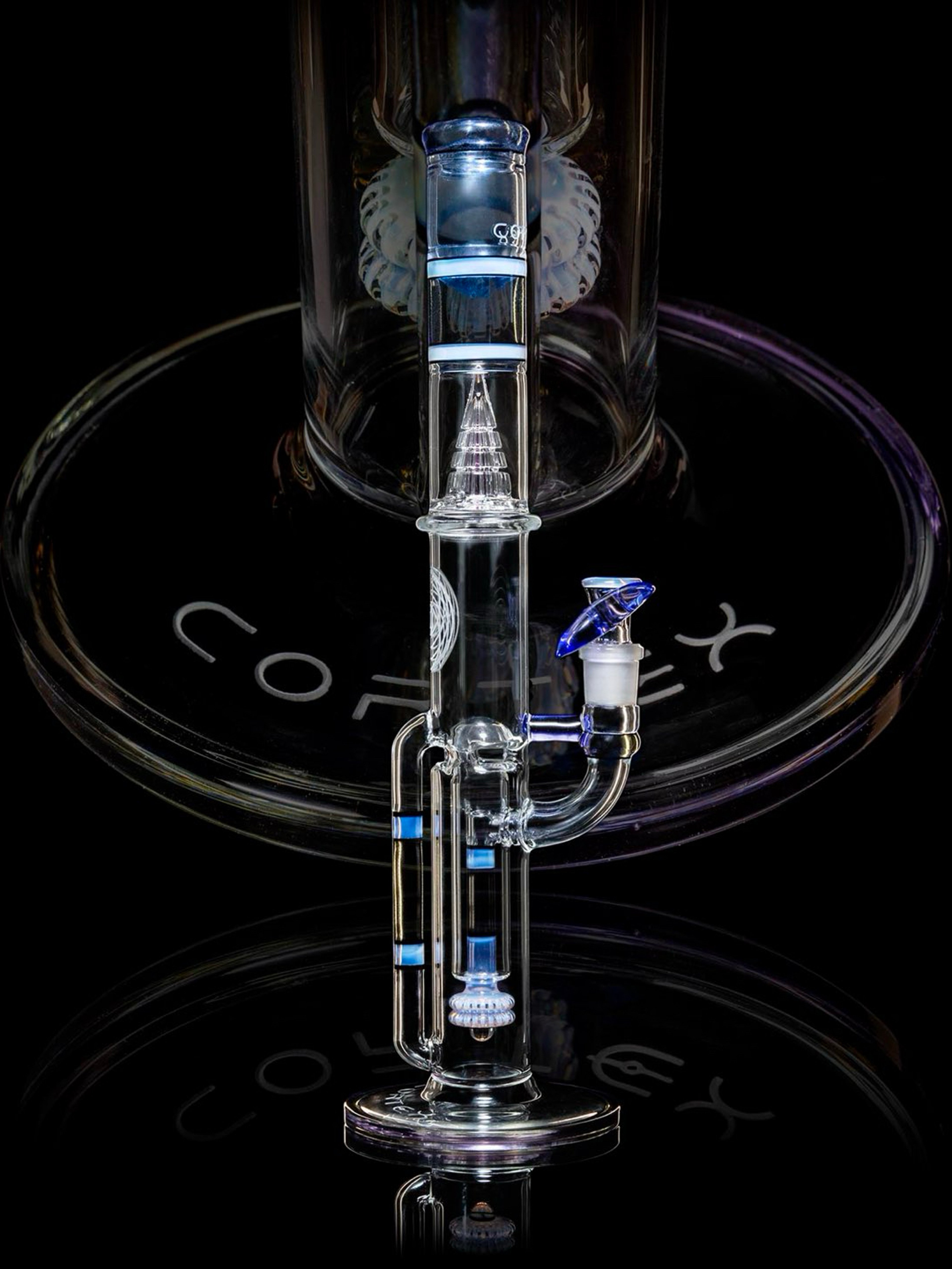 Preview pic of Cortex Glass Heavy Accented "Mono Flux" Single Drain
