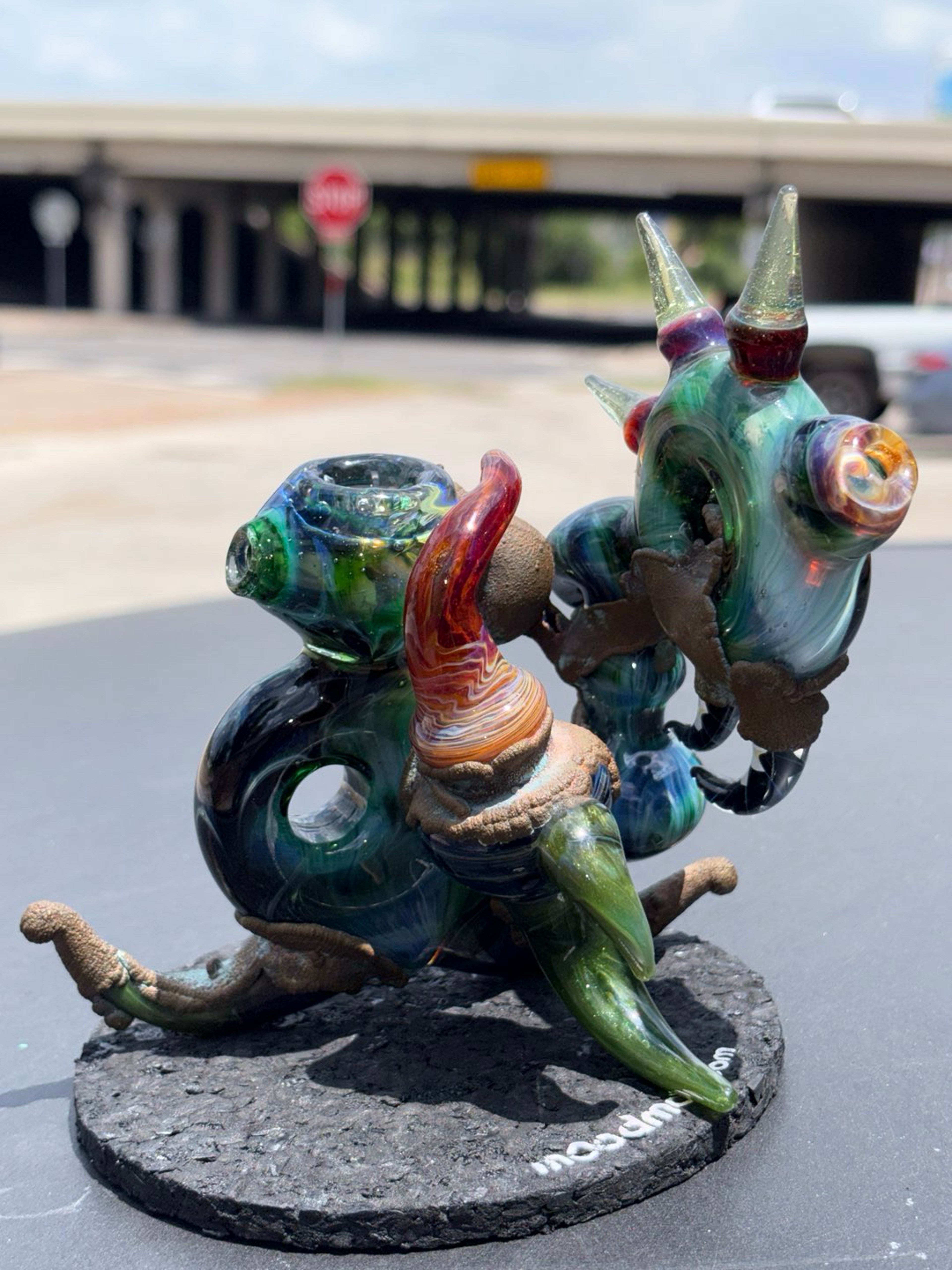 Preview pic of Heavily Worked Electroformed Pipe (unknown artist)