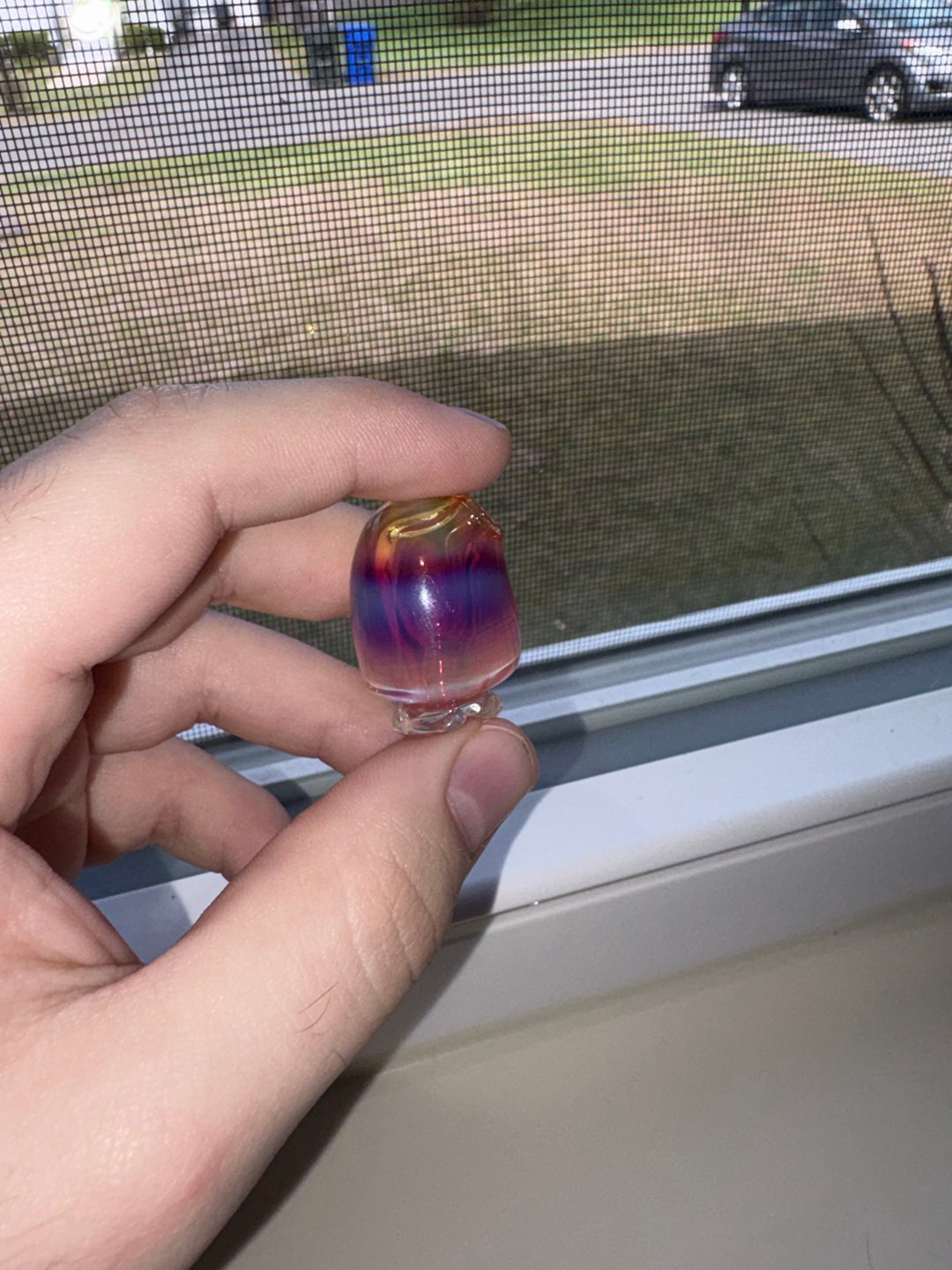 skuzz glass puffco pivot mouth piece image 0