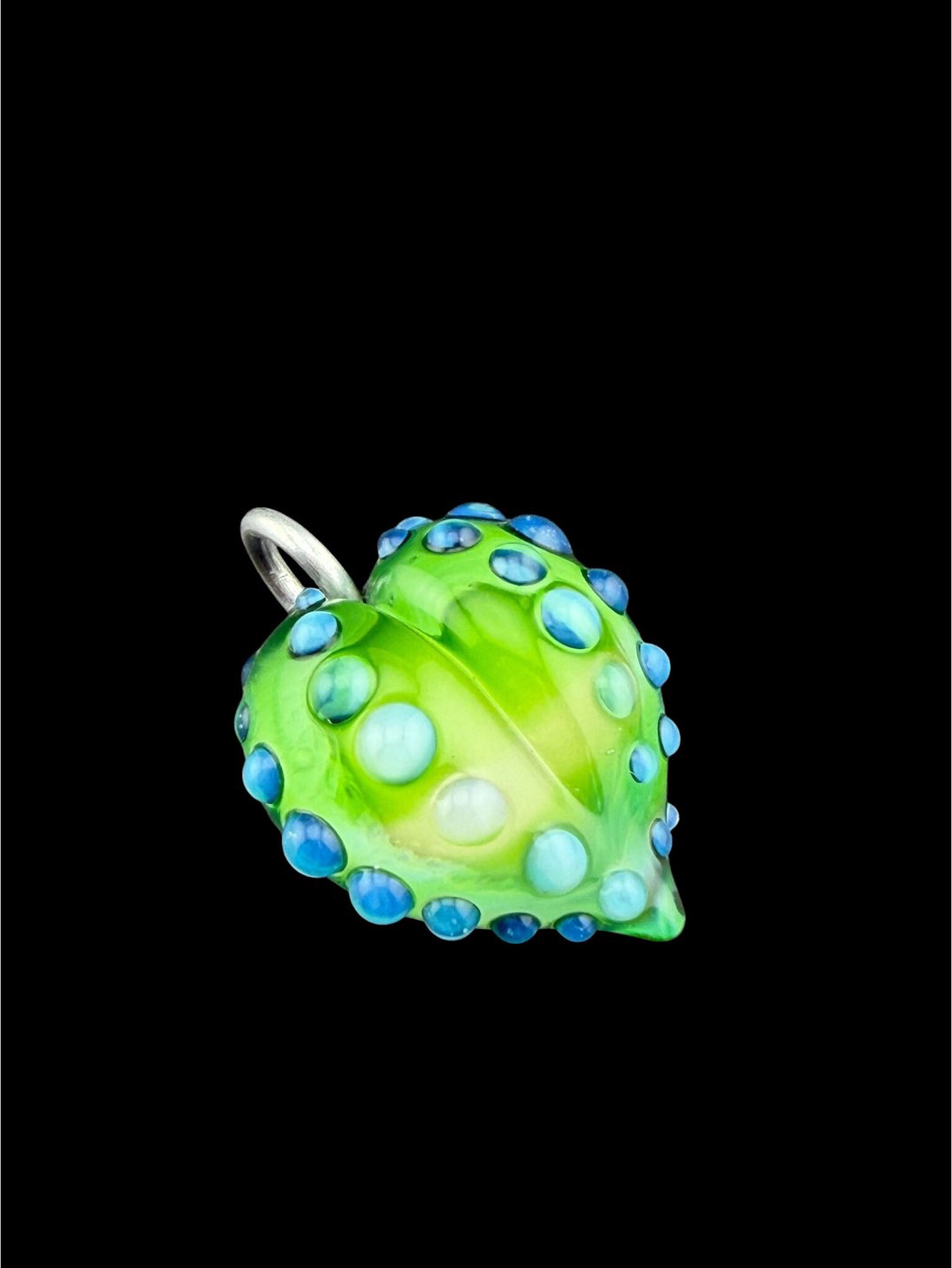 Preview pic of Brand New Heart Pendant w/ bumps Brent Graber