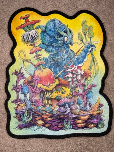 Preview pic of Mushroom Lounge Moodmat by Sean Dietrich