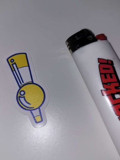 Preview pic of POWER PAT STICKER