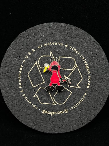 Preview pic of Ryno x Coyle Collab Devil Duck Pin by Team Death Star