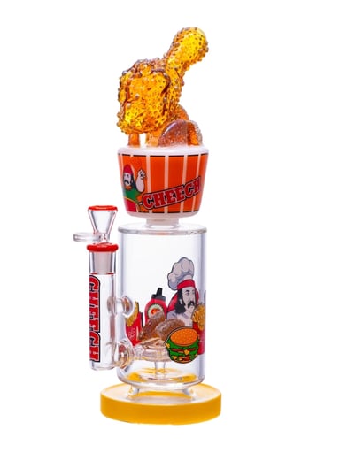 Preview pic of Cheech Glass Fried Chicken Bong
