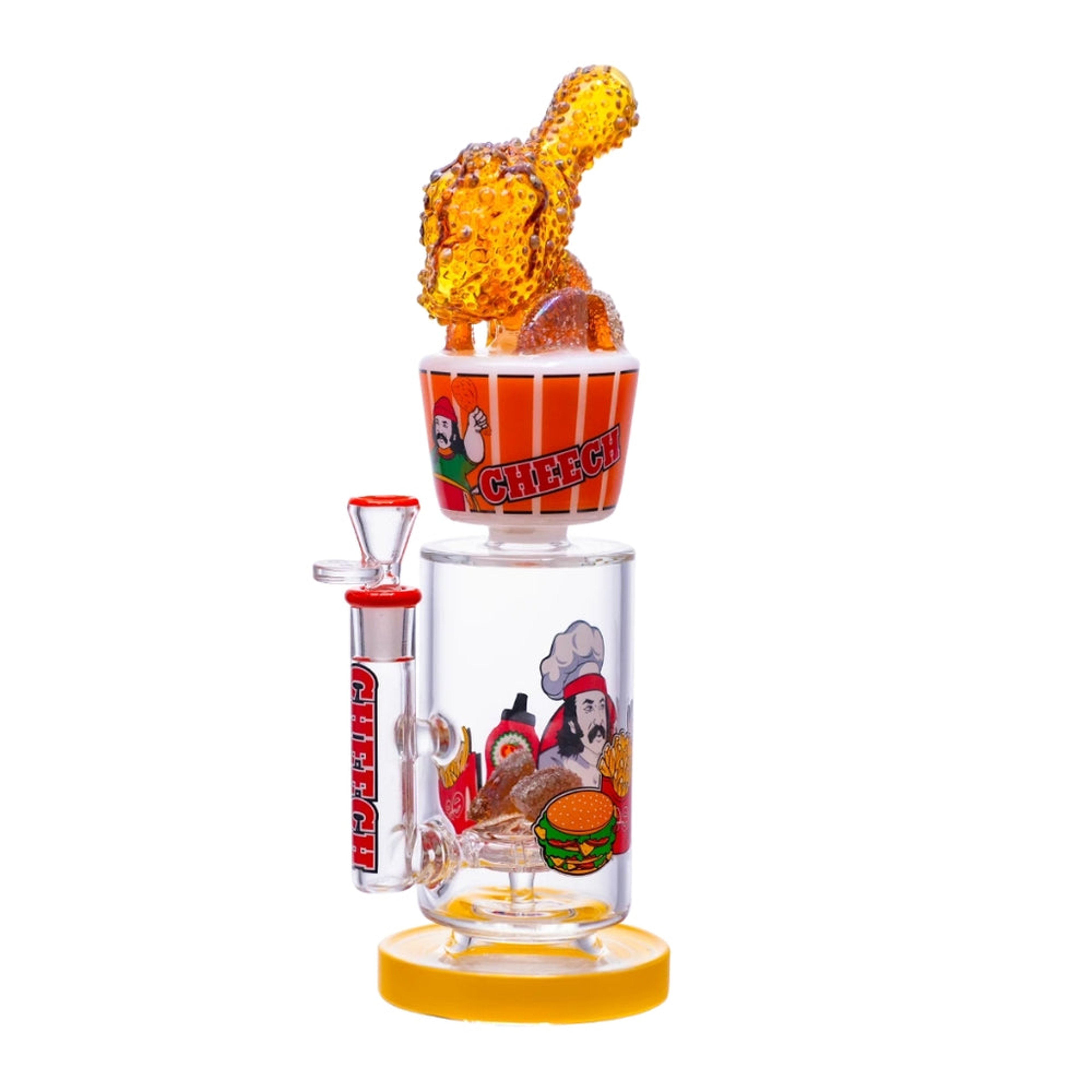 Preview pic of Cheech Glass Fried Chicken Bong