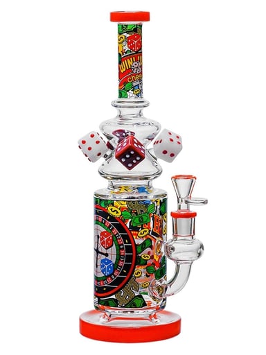 Preview pic of Cheech Glass Feeling Lucky Dice Bong