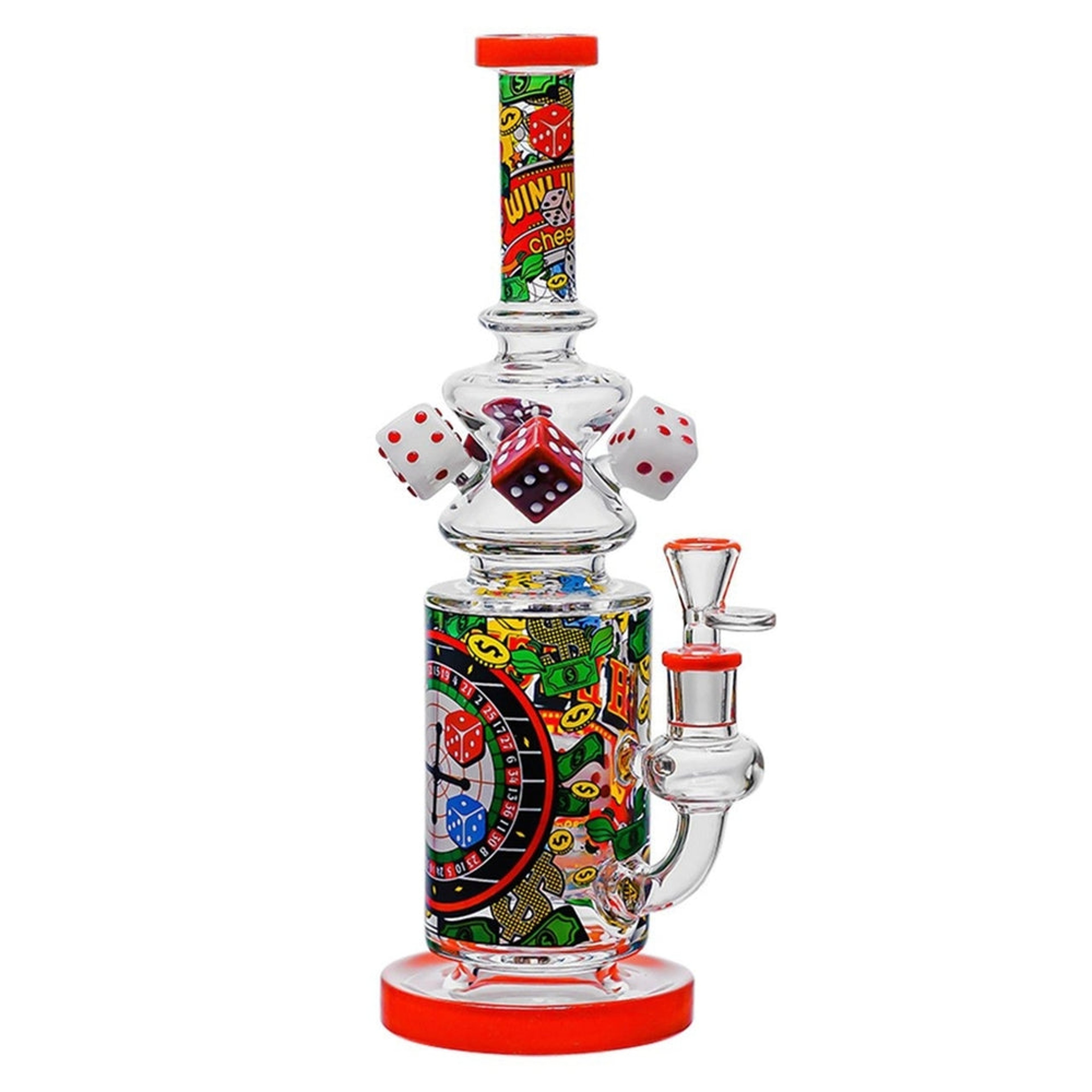 Preview pic of Cheech Glass Feeling Lucky Dice Bong