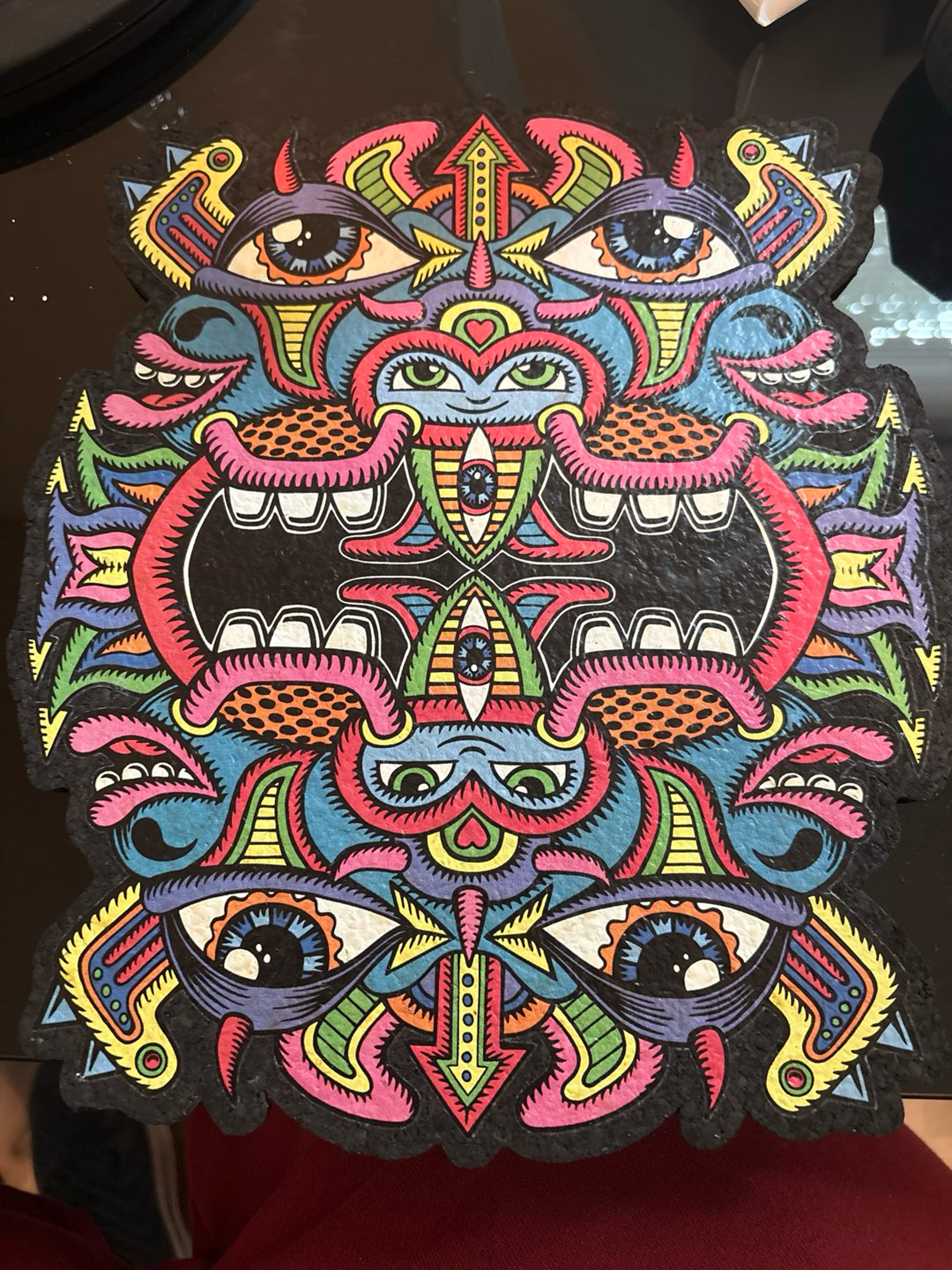 Preview pic of Bubble Face Chris Dyer’s Positive Creations x Moodmat 12”