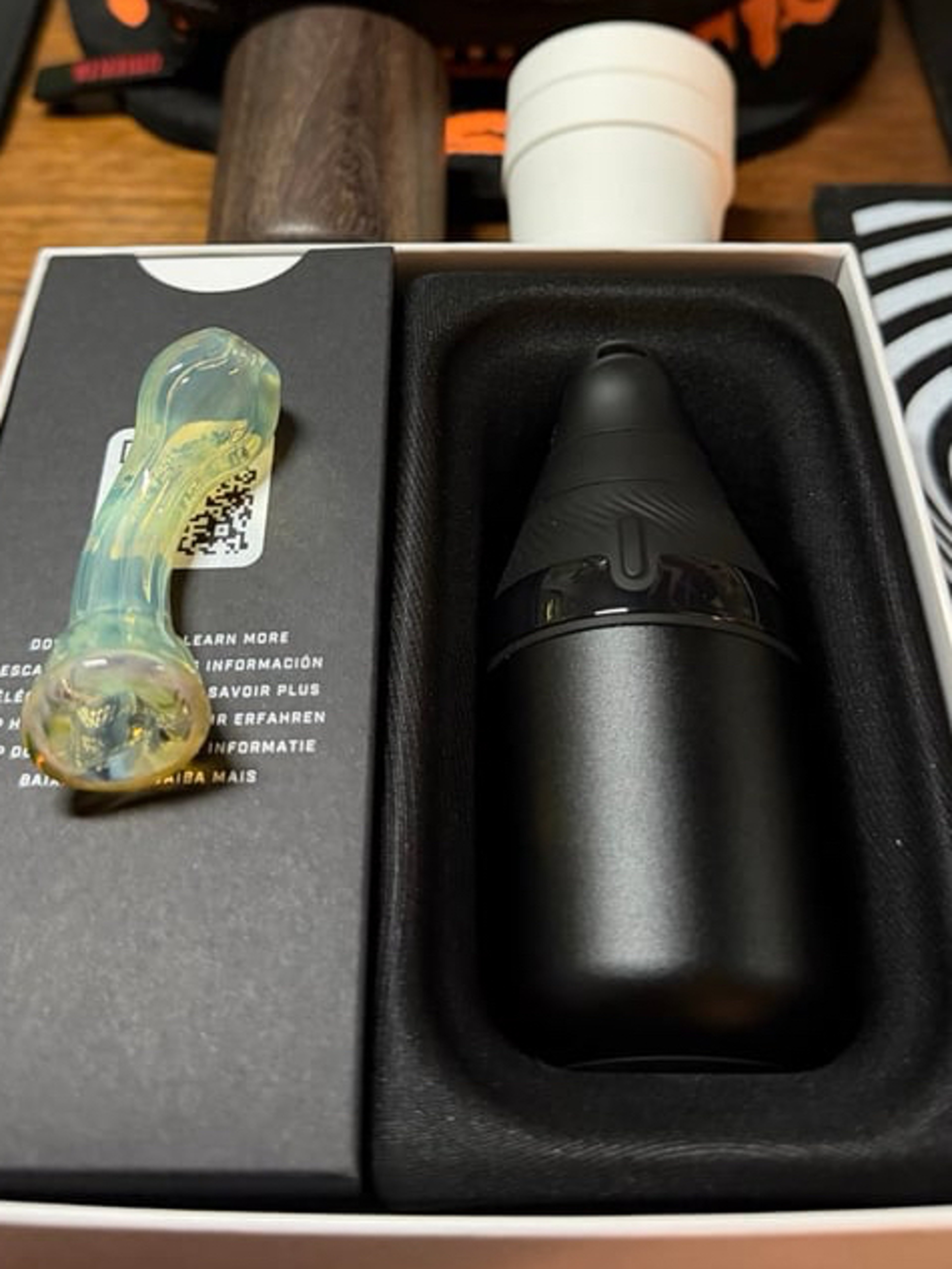 Preview pic of Puffco Proxy Core with Ghost Particle/Ion UV Spinner Mouthpiece and 2 Cups - Great Deal!