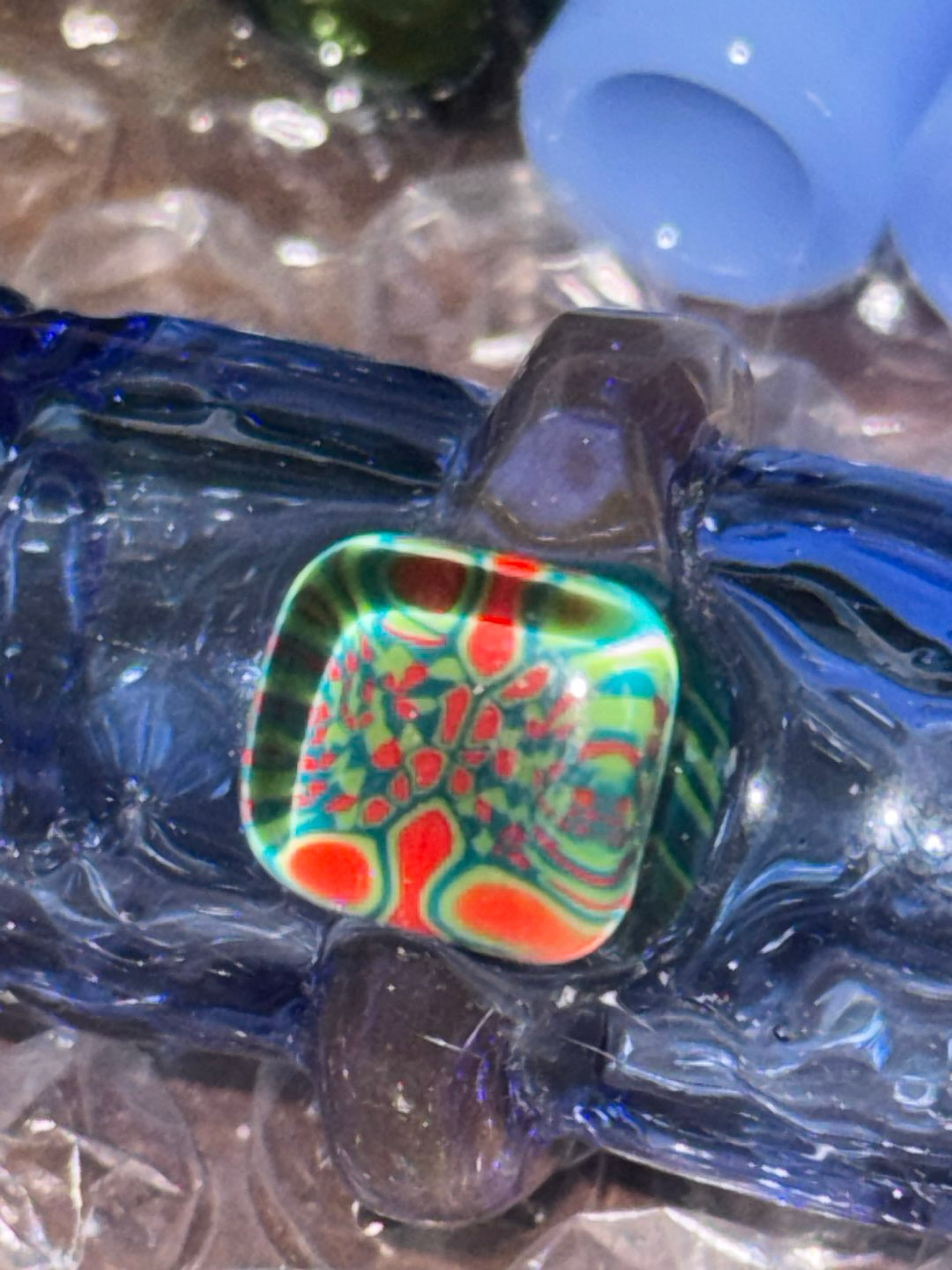 KSR x Dilly Glass Finger Chillum image 0