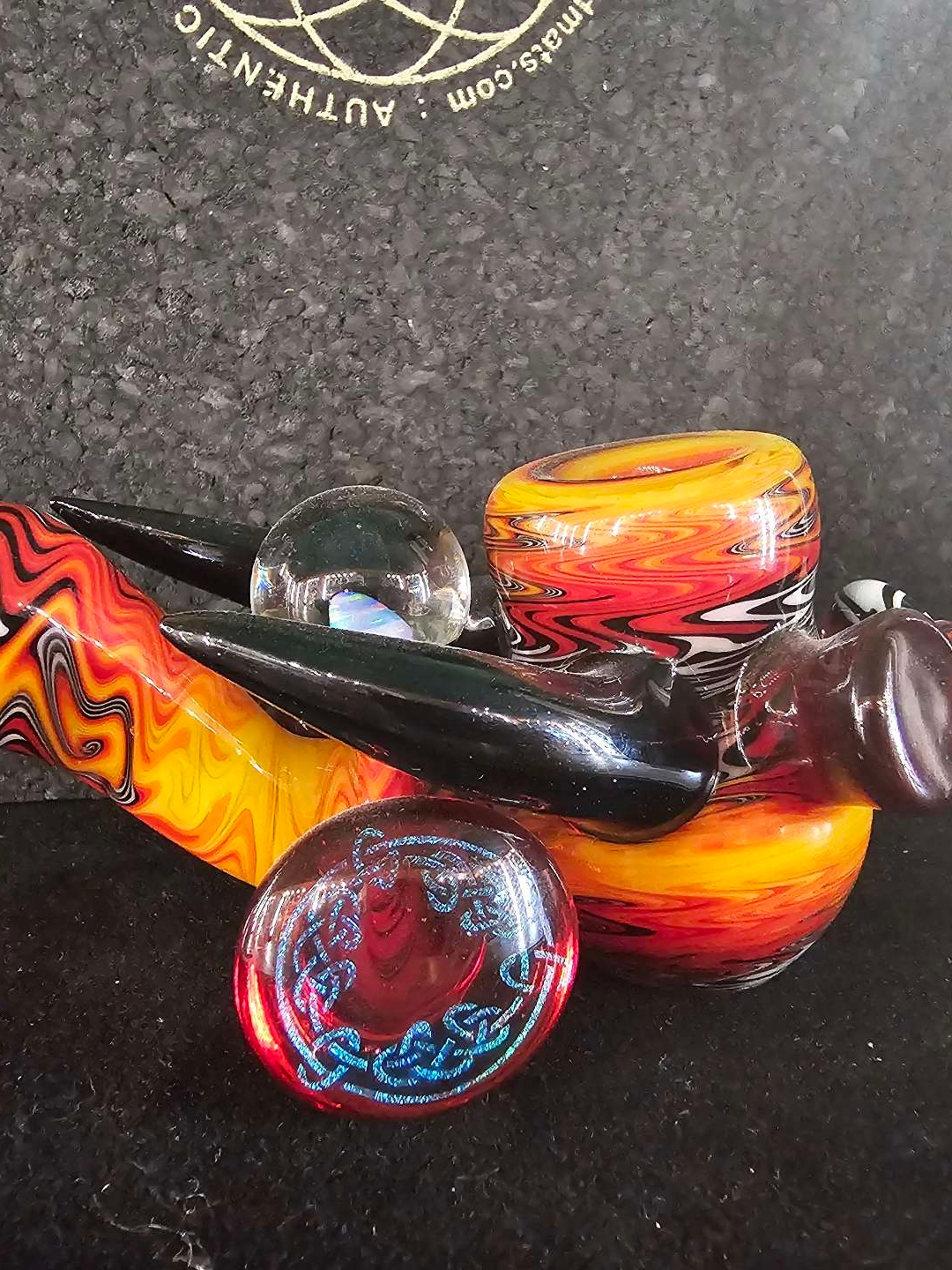 Preview pic of Colt Glass Fully Word w/ Opal