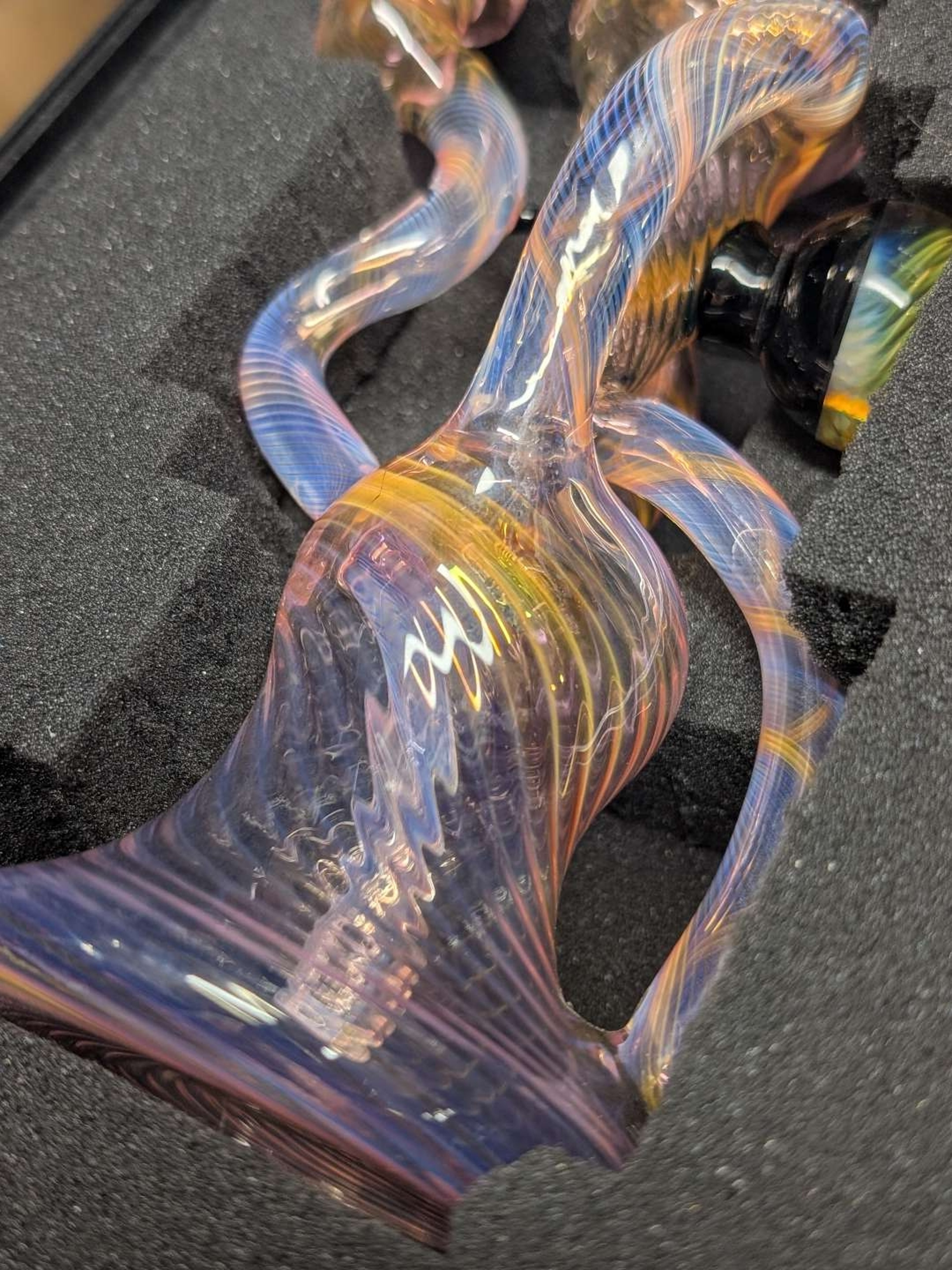 Preview pic of Doomglass fumed recycler bubbler dab rig