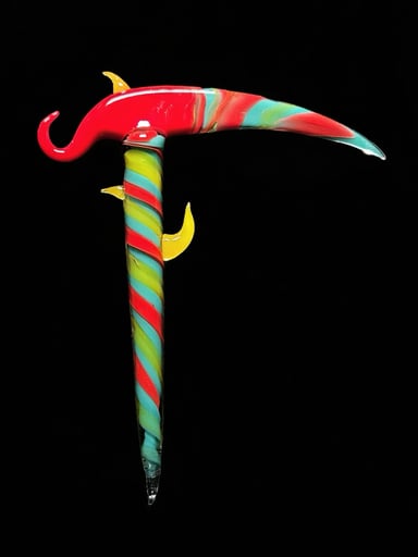 Preview pic of MarvinsGlass Signature Scythe! 💯