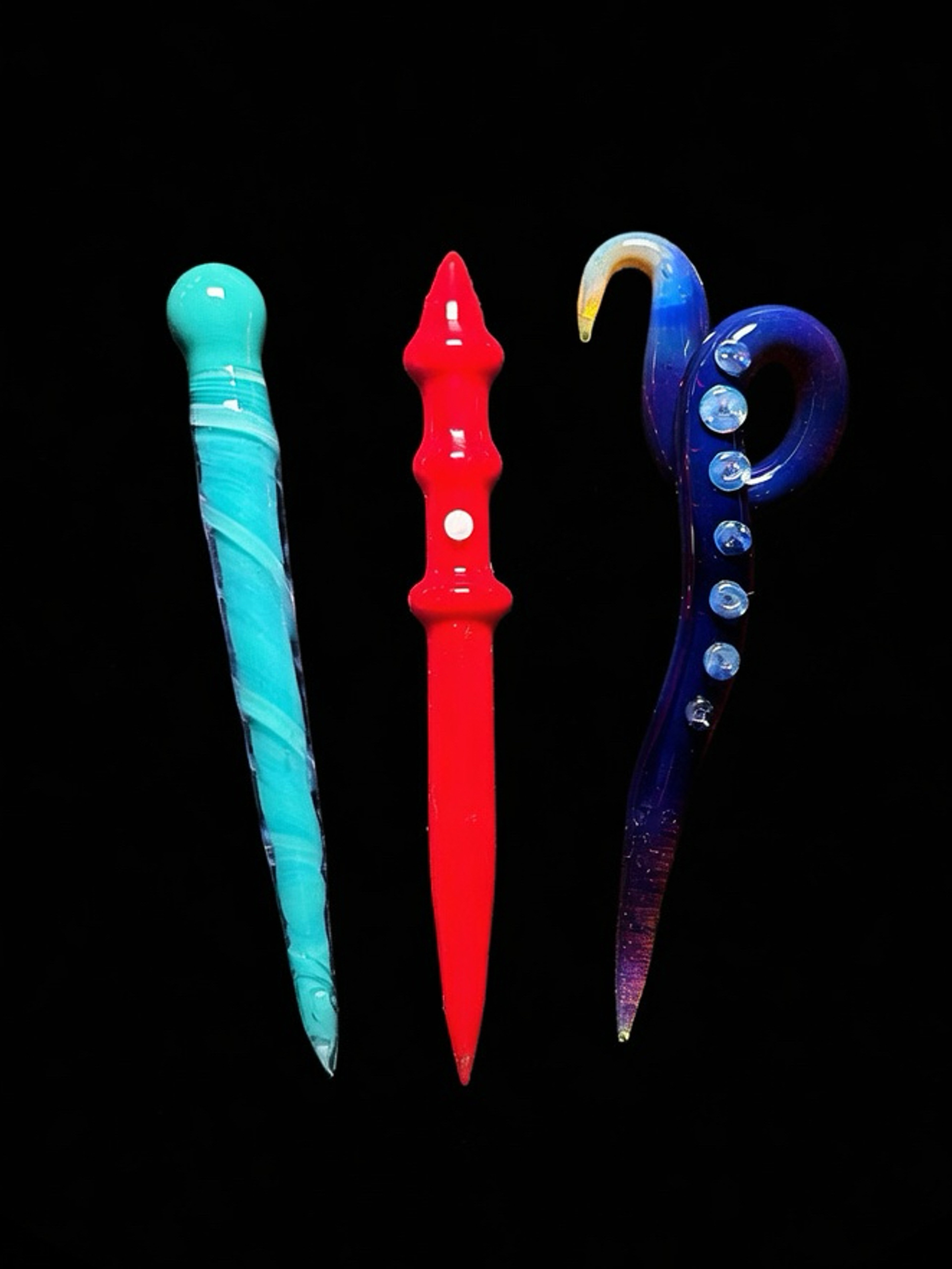 Preview pic of 3x Dabber / Poker Set by MarvinsGlass 🐙
