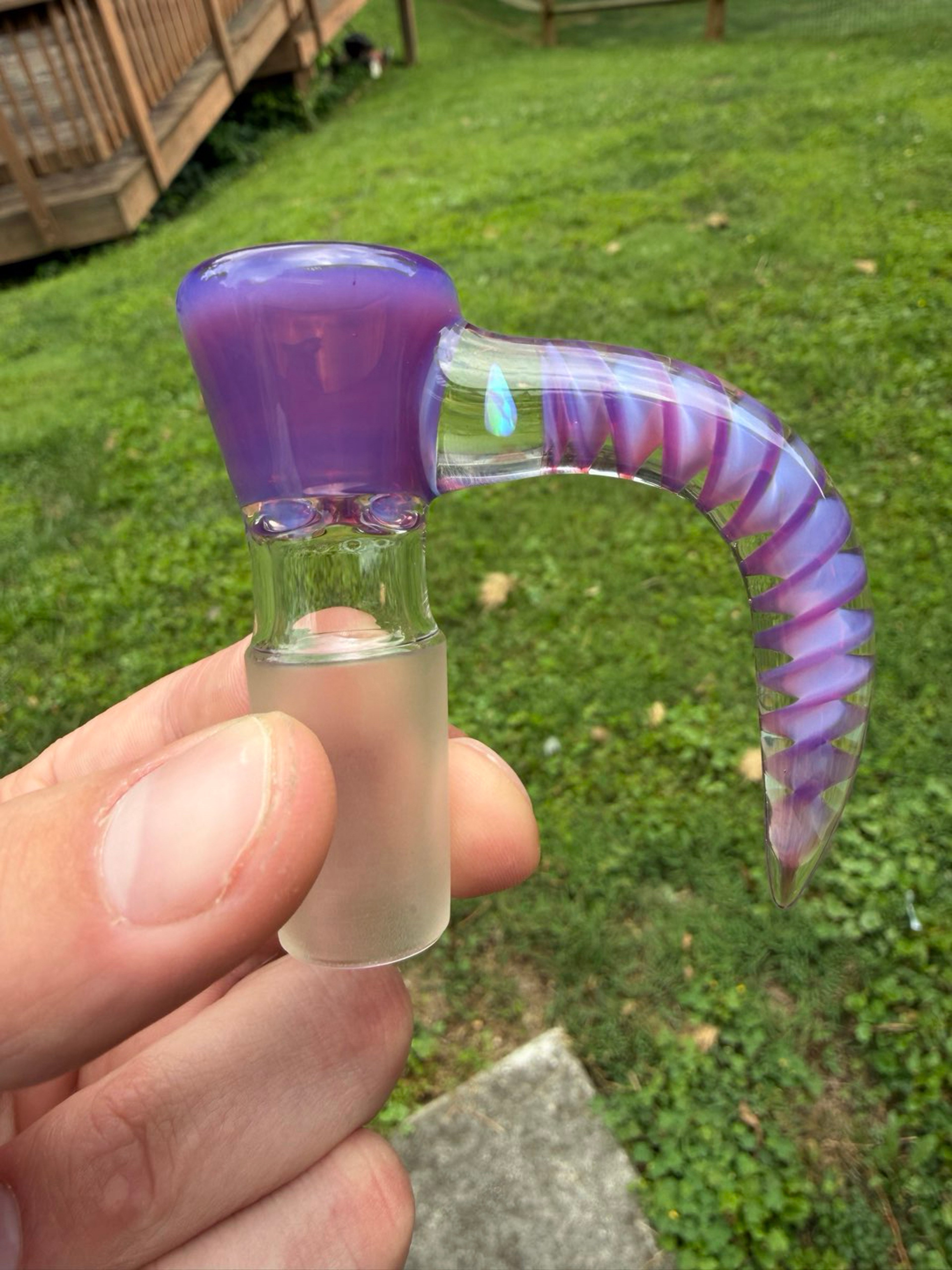 Preview pic of Stargazer jarred Bennett with opal and twist design on horn 18mm