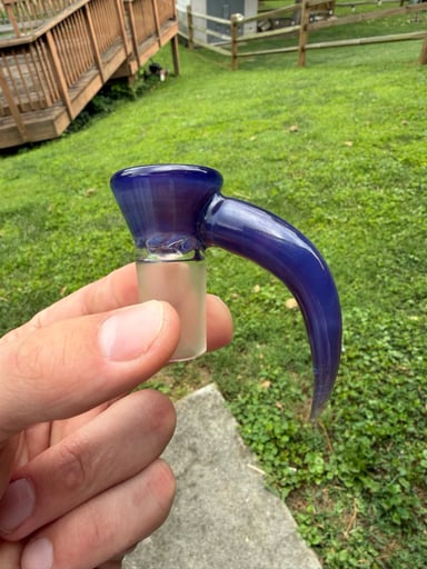 Preview pic of Purple Different vibes 18mm slide with big hook