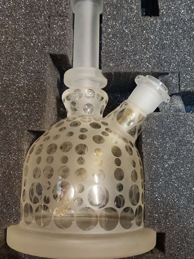 Preview pic of OG Spiders Glass Sand Blasted Tube