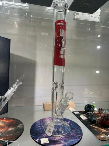 Preview pic of Sheldon black glasso straight bong
