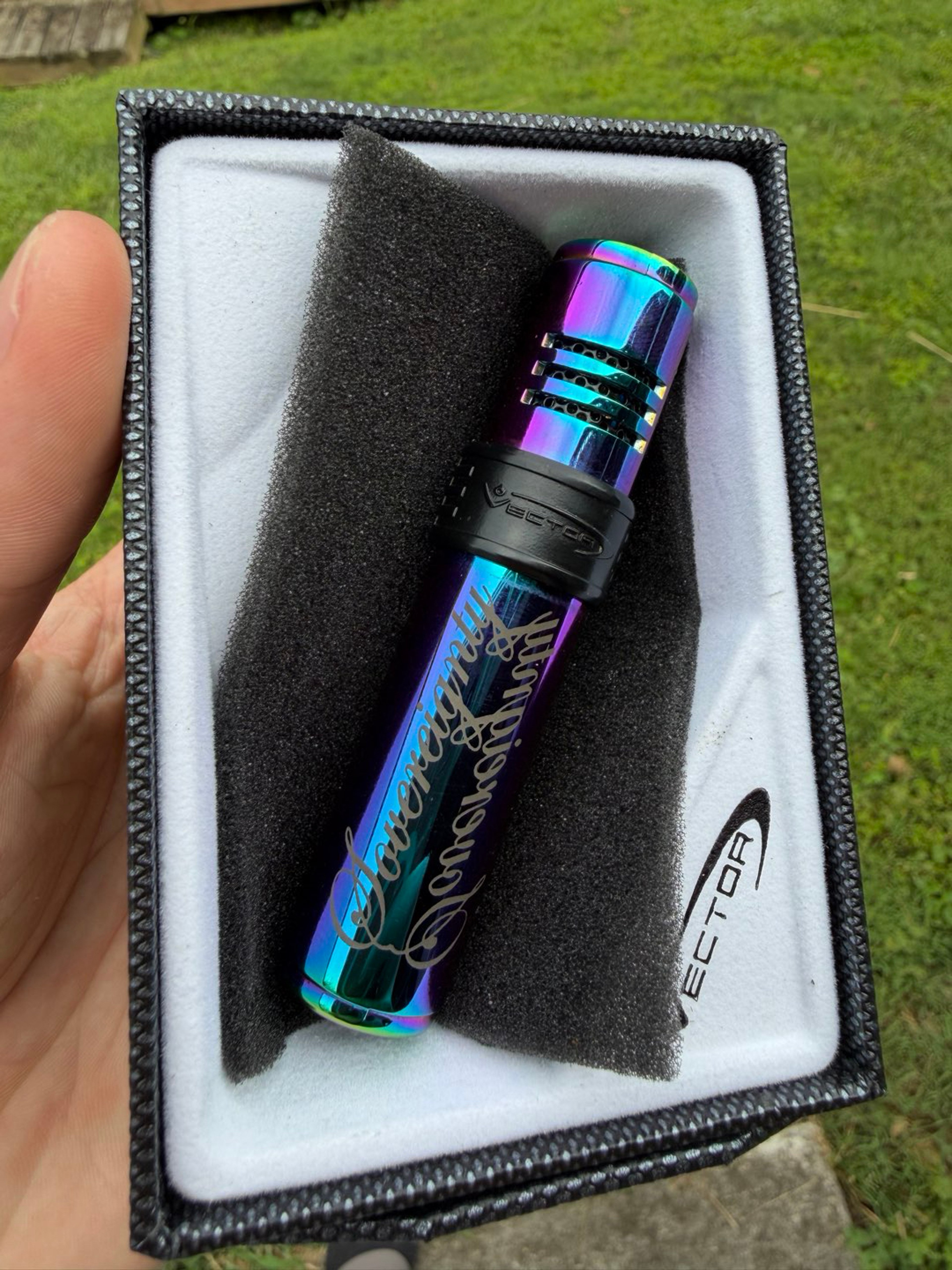Preview pic of Sovereignty vector with oil slick color basically brand new