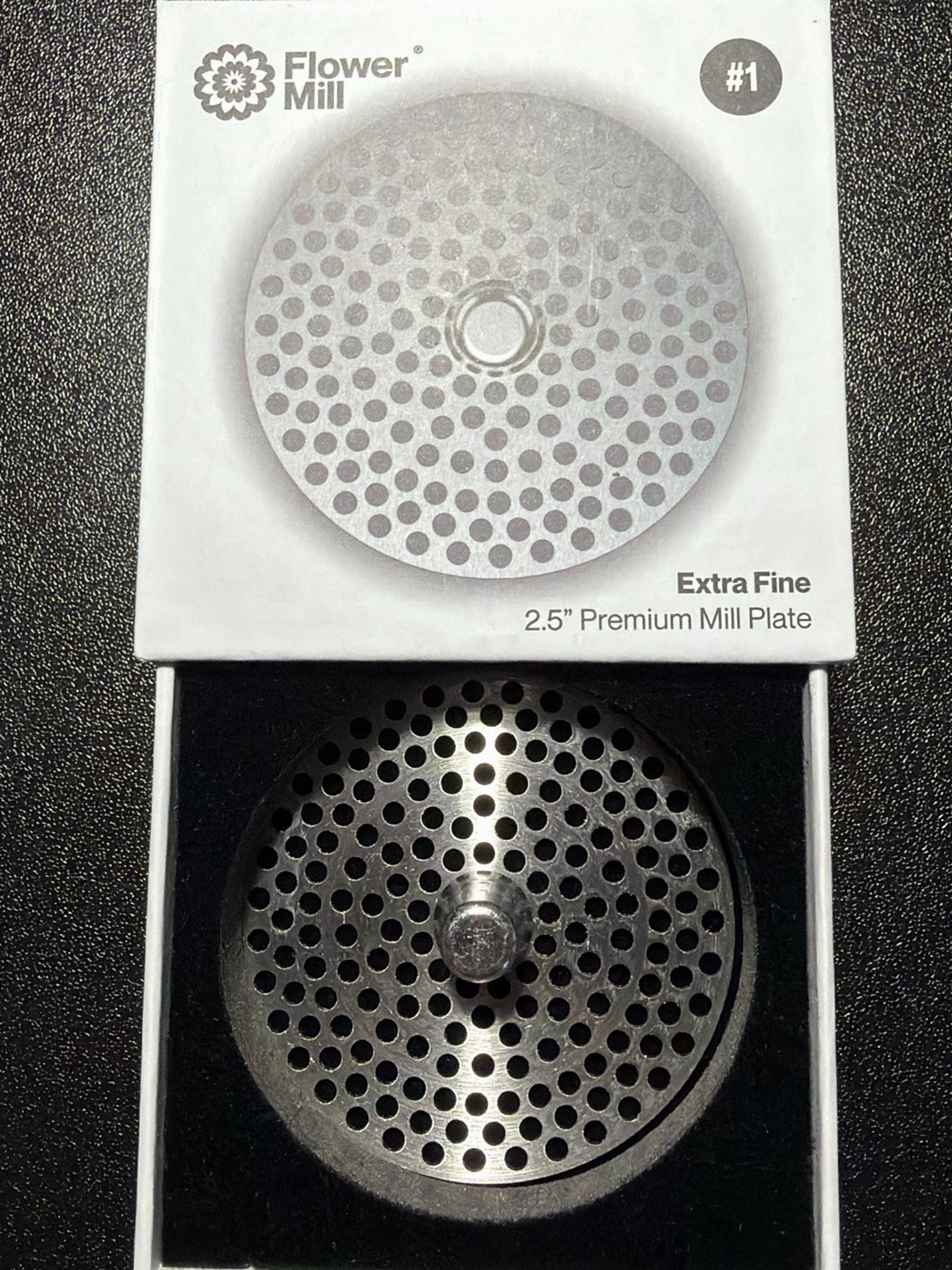 Preview pic of Flower Mill 2.5” Premium Mill Plate