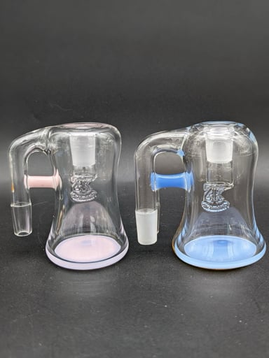 Preview pic of 2K GLASS 14MM DRY ASH CATCHERS 90 DEGREES