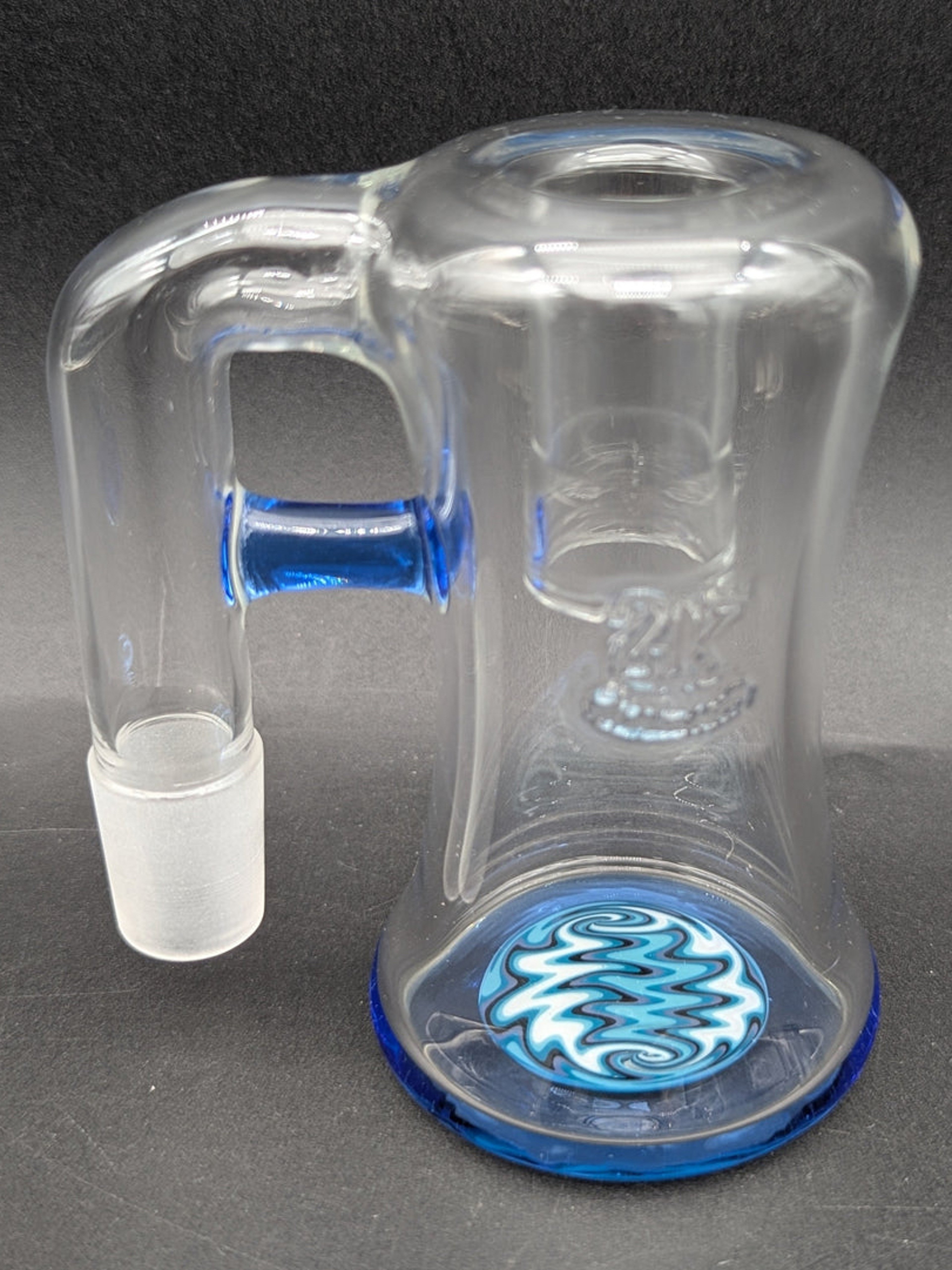 Preview pic of 2K GLASS WIGWAG 18MM DRY ASH CATCHERS 90 DEGREES