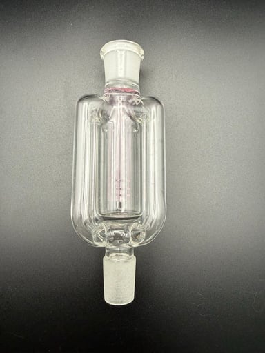 Preview pic of Glass Ash Catcher with Pink Accent