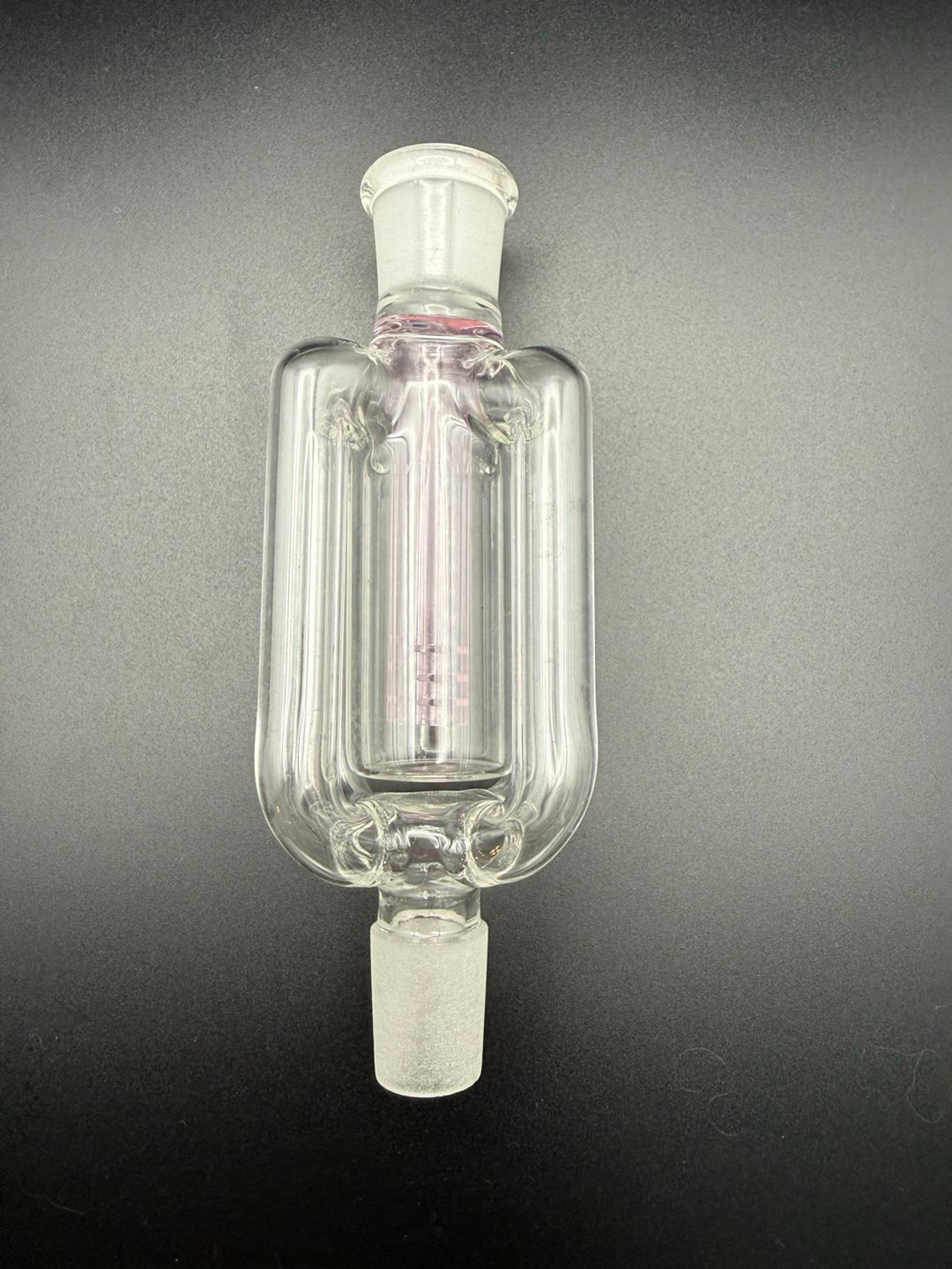 Preview pic of Glass Ash Catcher with Pink Accent