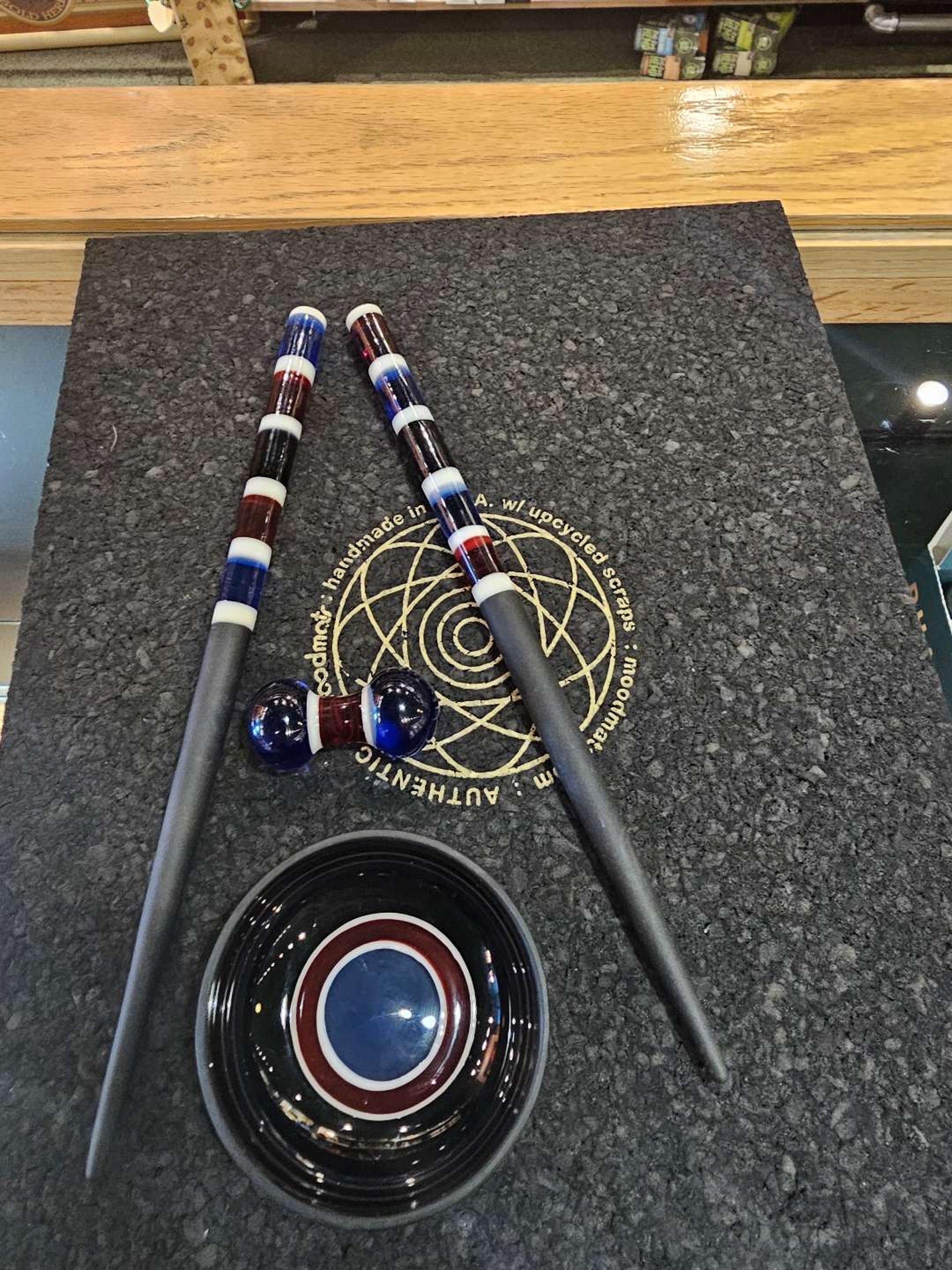 Preview pic of Emily Marrie Grateful Dead Chopsticks Set