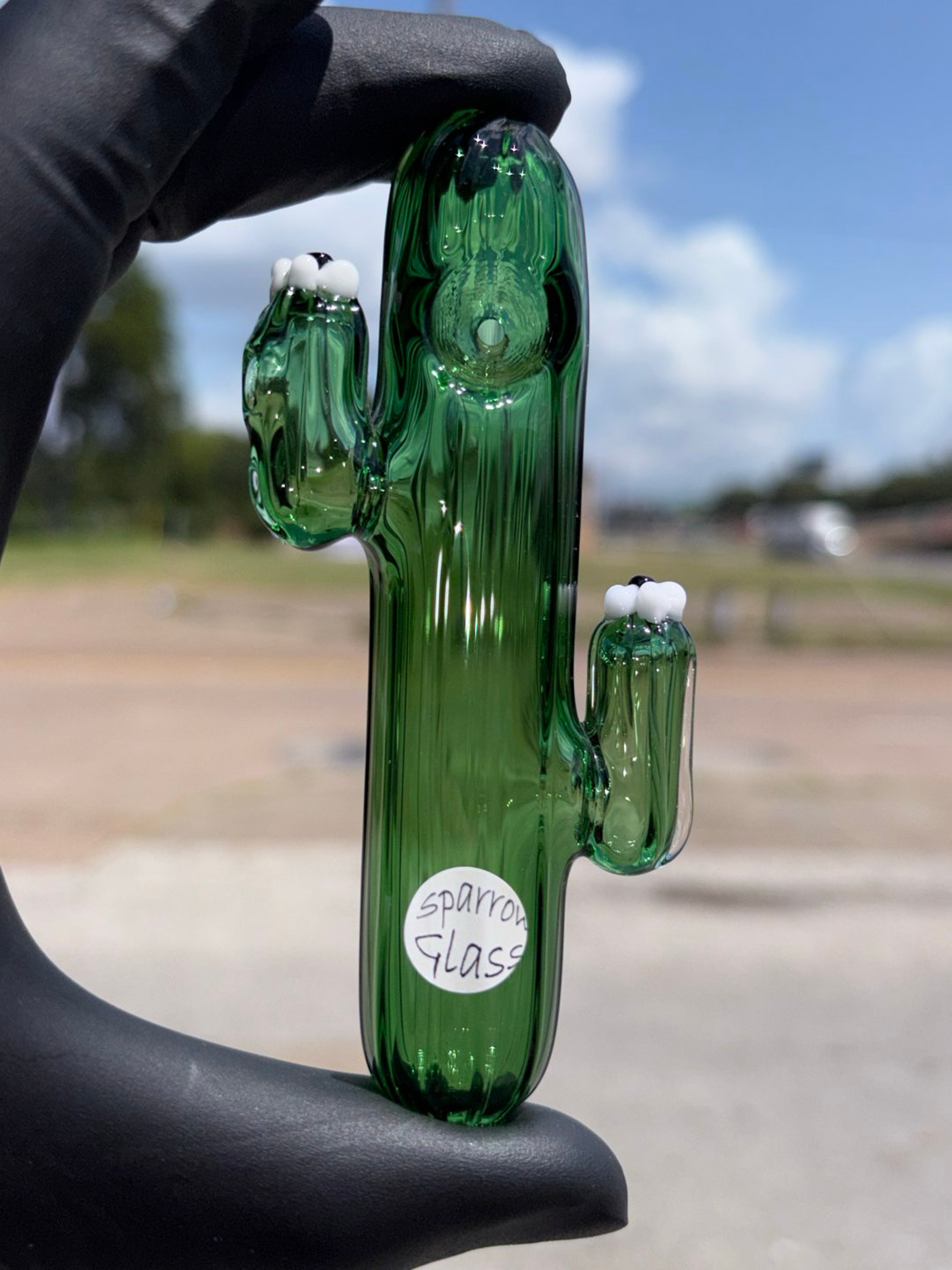Preview pic of SPARROW GLASS cactus spoon￼