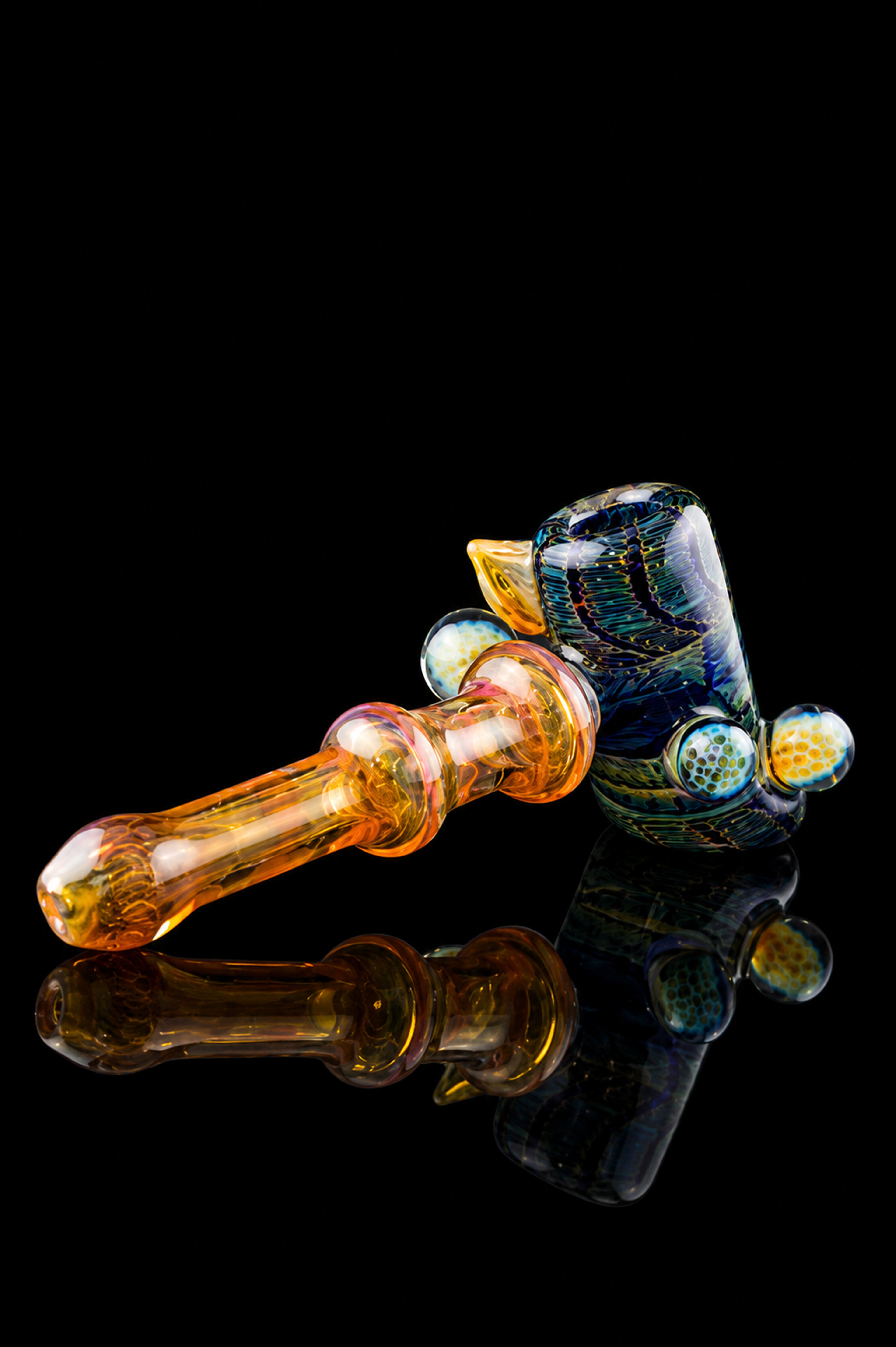 Preview pic of Glass Paradise Cobalt/Gold Hammer
