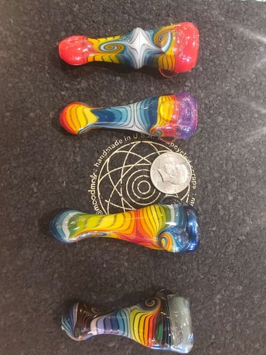 Preview pic of Mitchell Glass Faceted Chillums