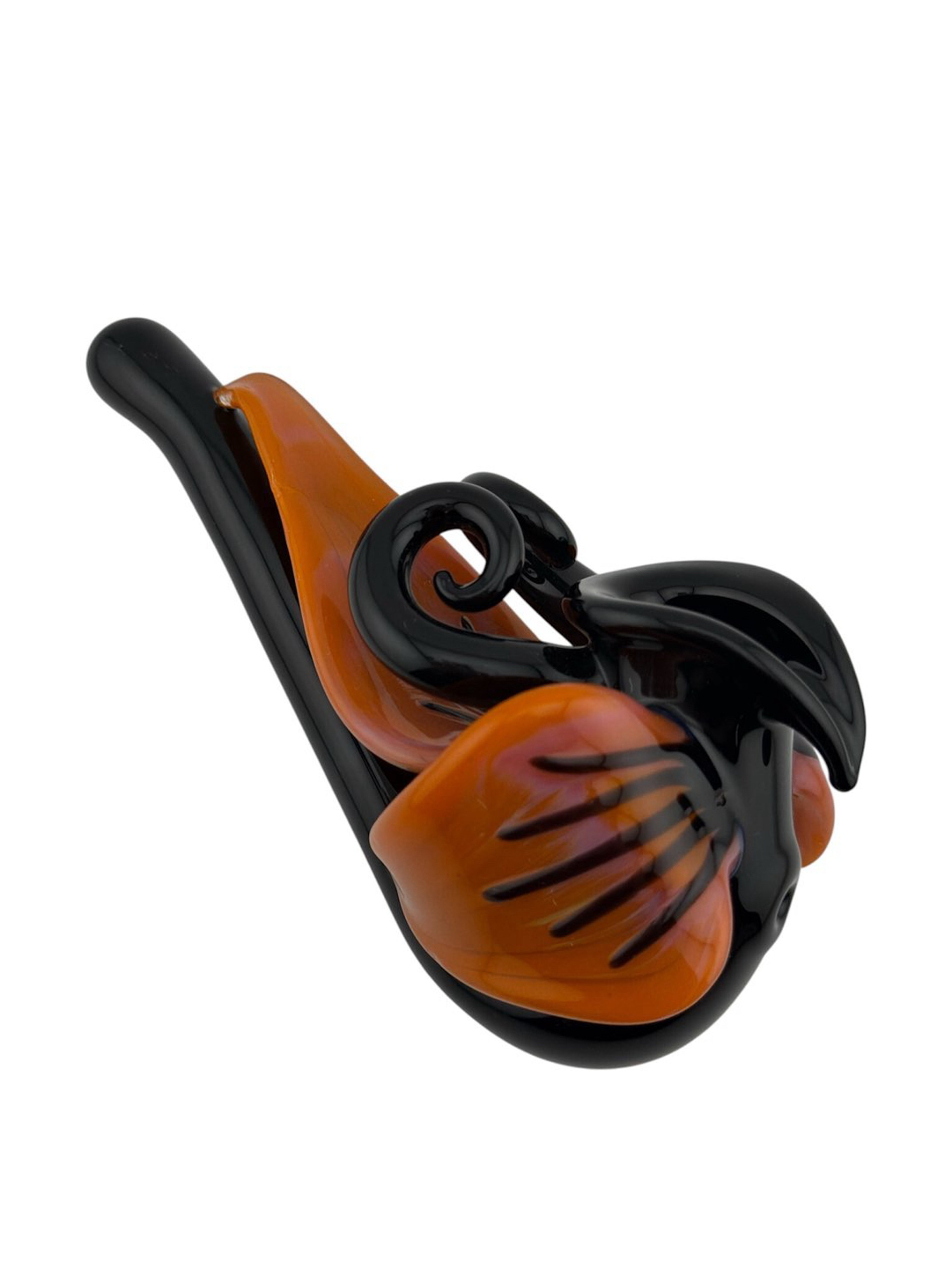 Brand New Lace Face Flower Sherlock Orange image 0