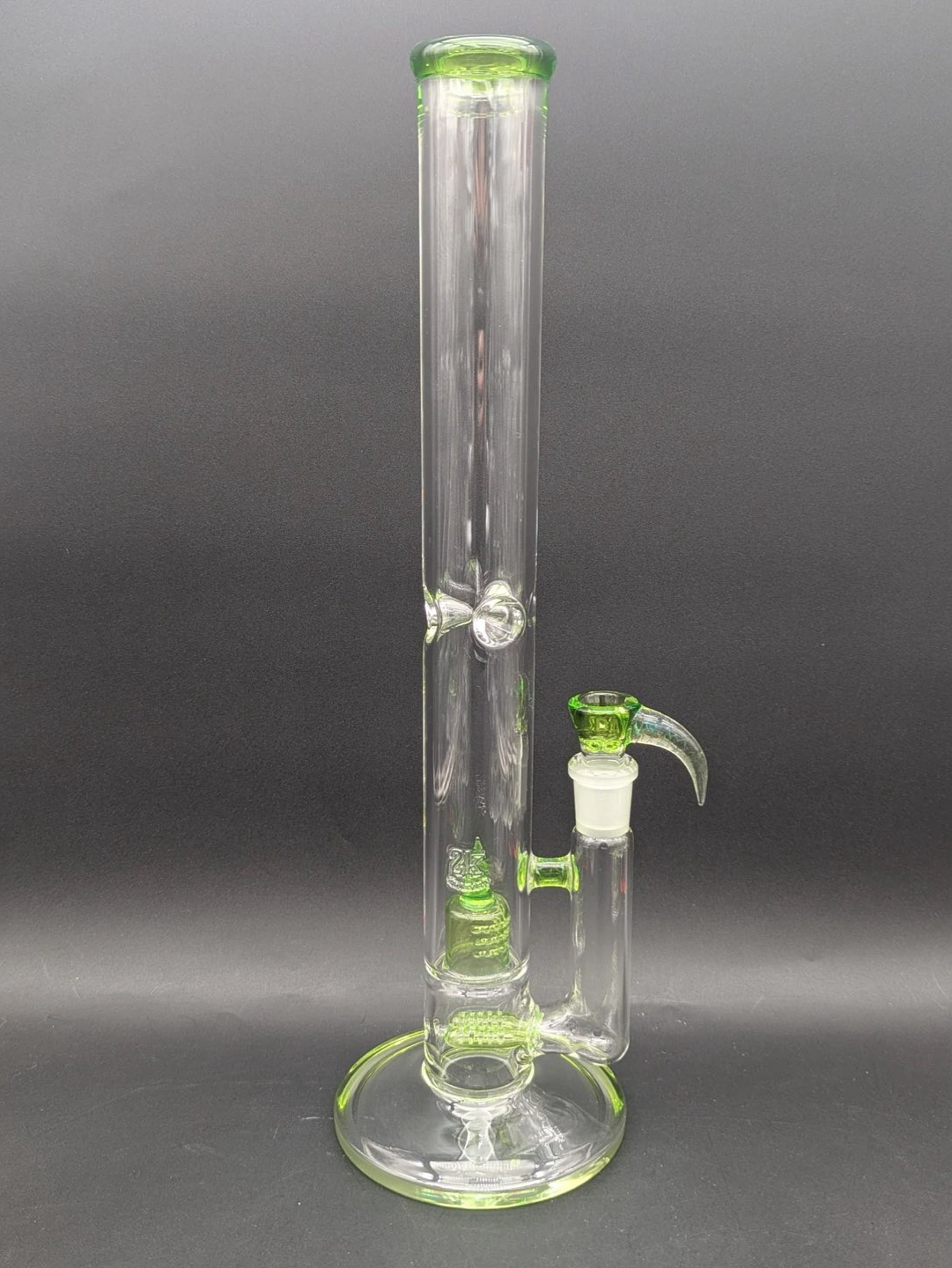 2K GLASS DUAL GRIDLINE TO 180 GRID CAP BONGS image 0