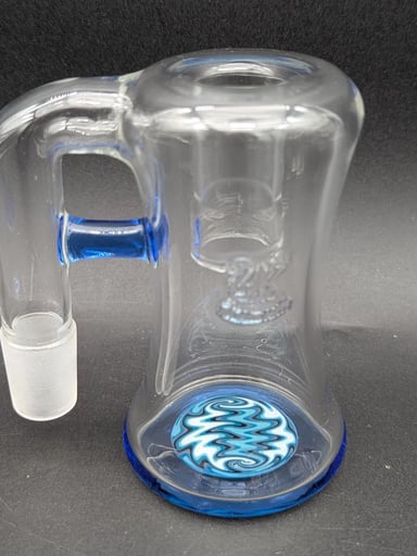 Preview pic of 2K GLASS 18MM DRY ASH CATCHERS 90 DEGREES