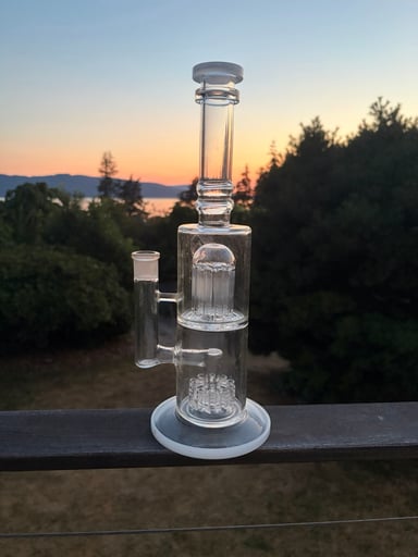 Preview pic of 15” dual chamber bong