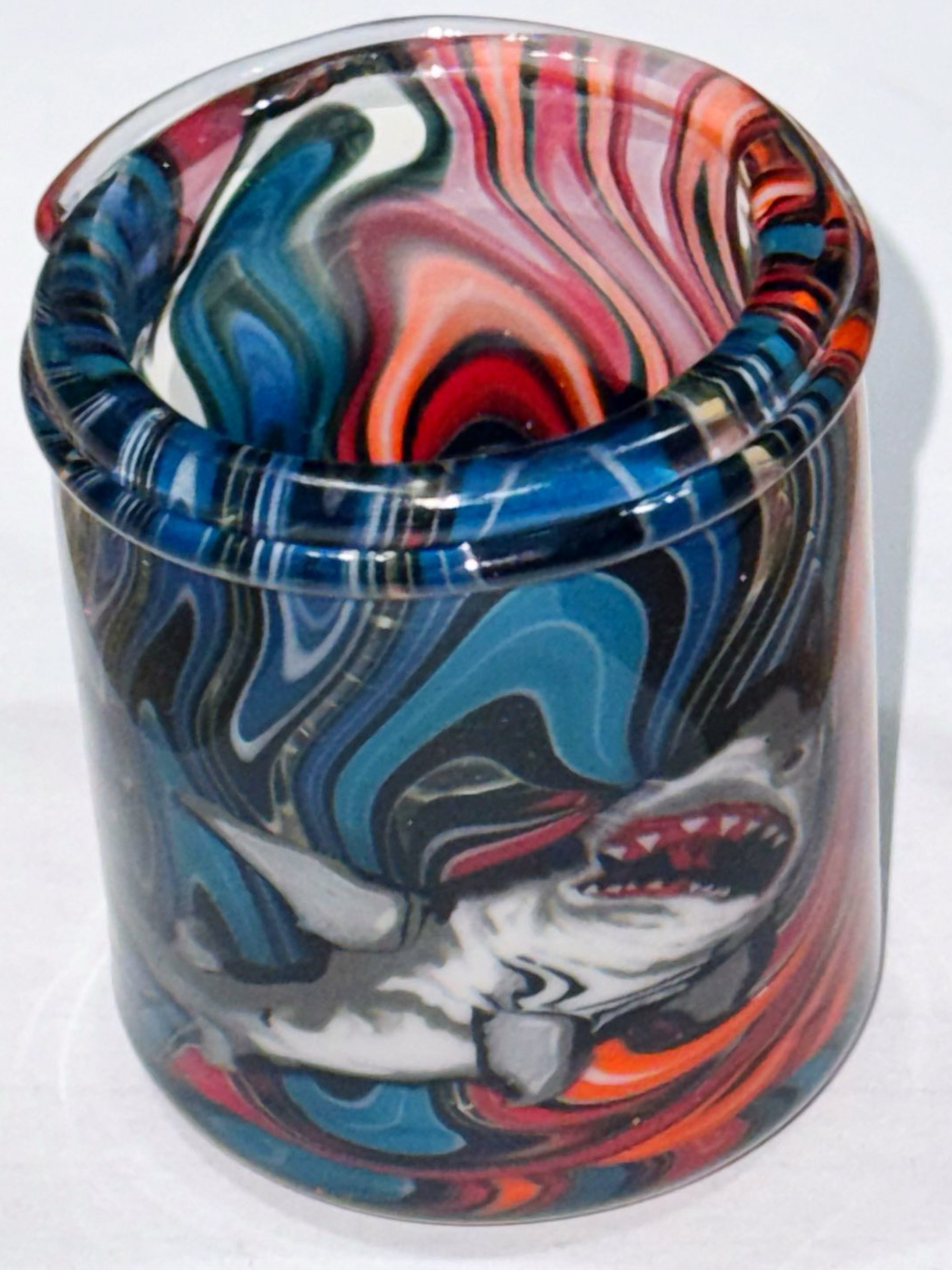Preview pic of Stephen Boehme Jolly Roger/Shark Jar
