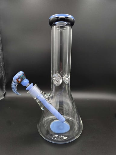 Preview pic of Blue 9mm Beaker 12"
