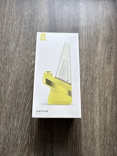 Preview pic of Brand new puffco. Peak Limited, edition, color, zest, yellow, new, sealed in box