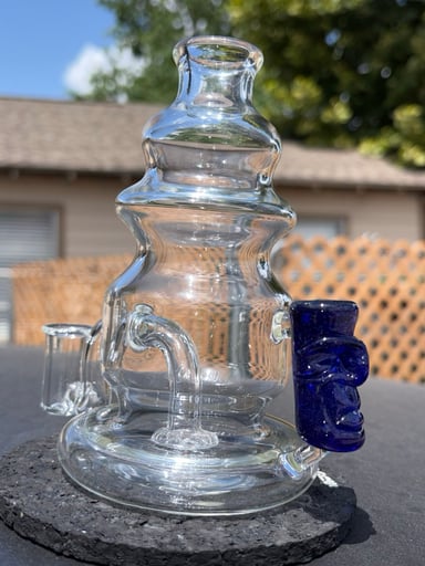 Preview pic of JOE BLOW glass tiki banger hanger