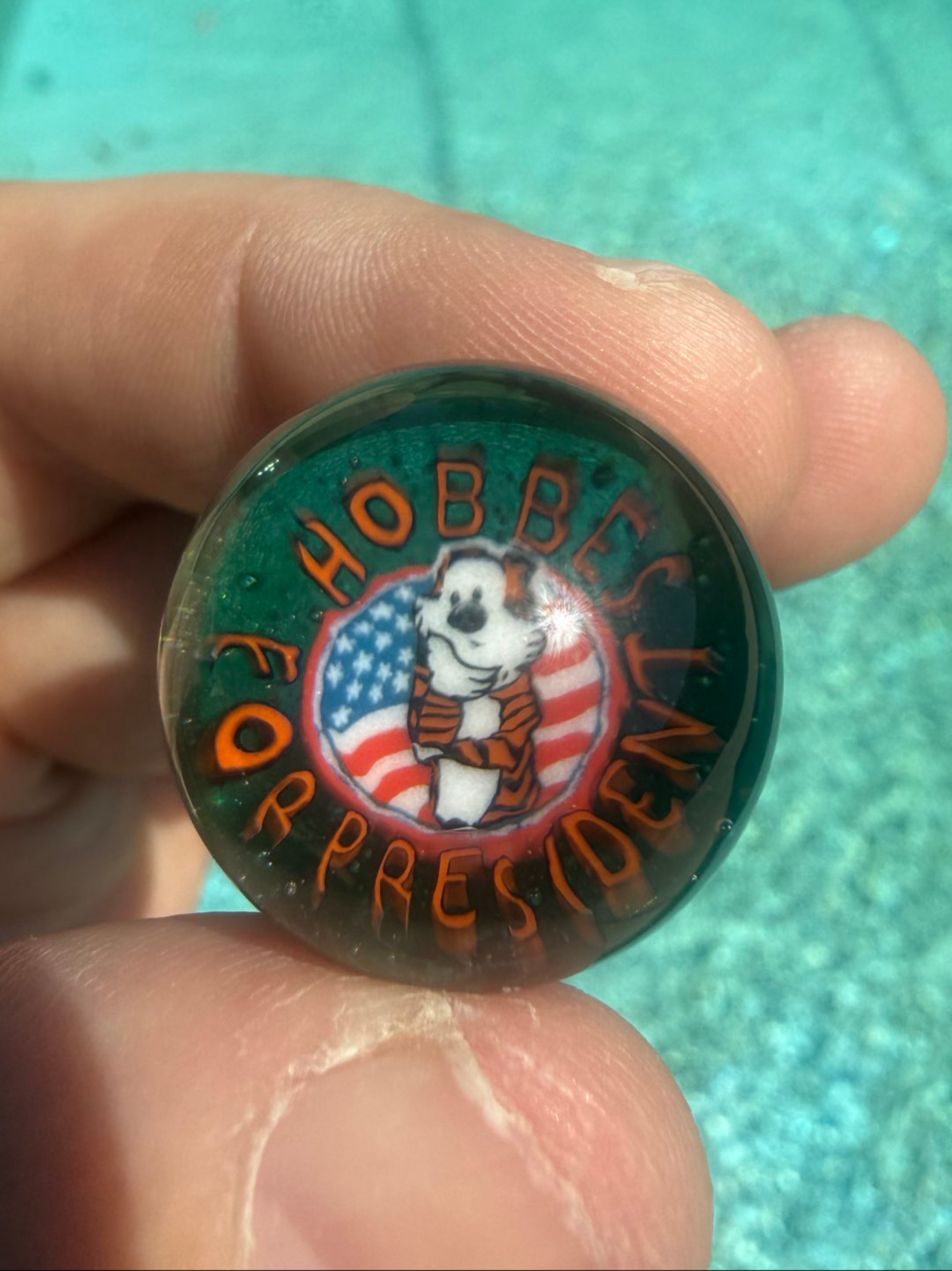 Preview pic of Keys Glass Hobbes for President Marble