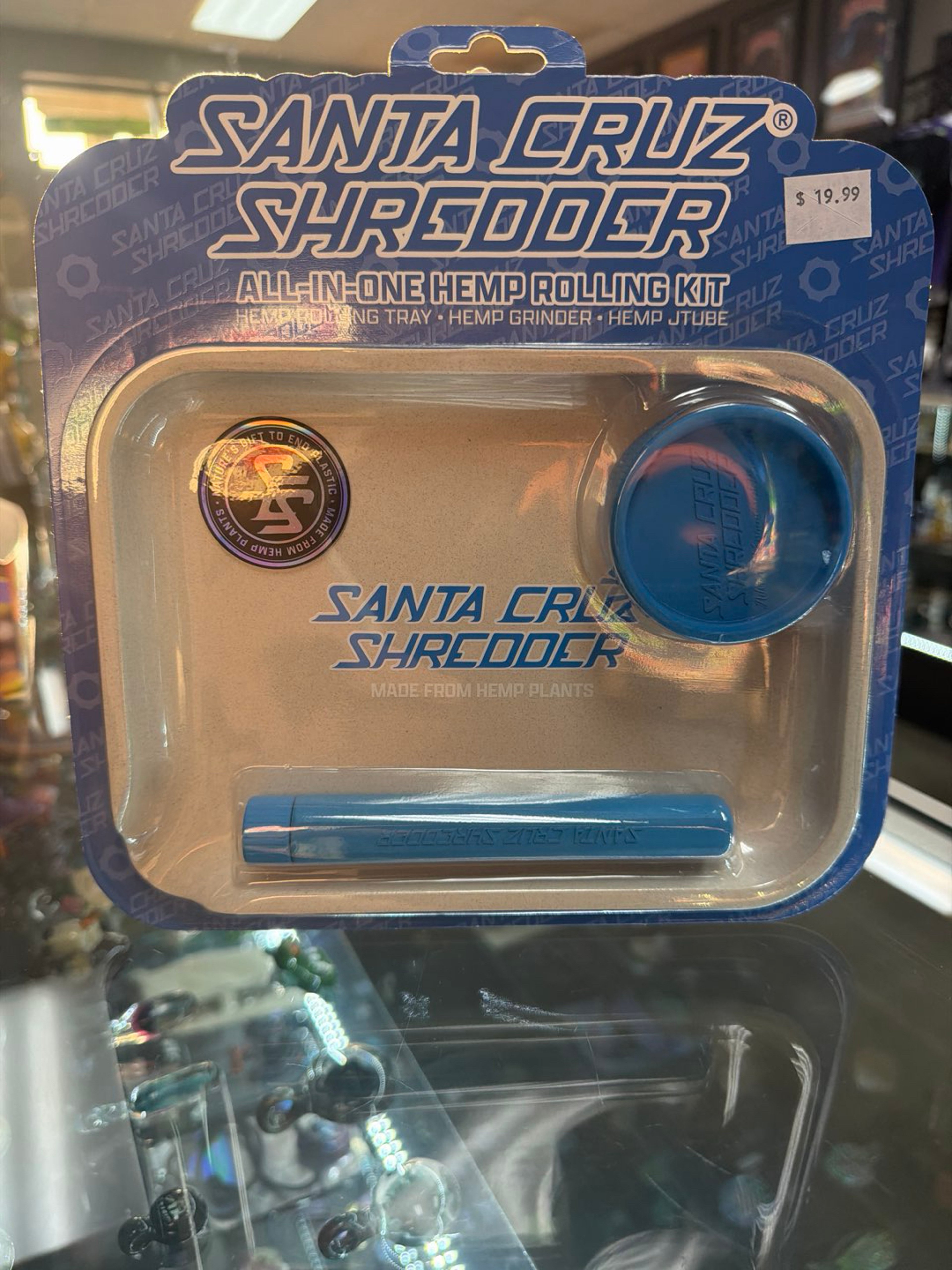Preview pic of Santa Cruz Shredder ALL-IN-ONE Hemp Rolling Tray