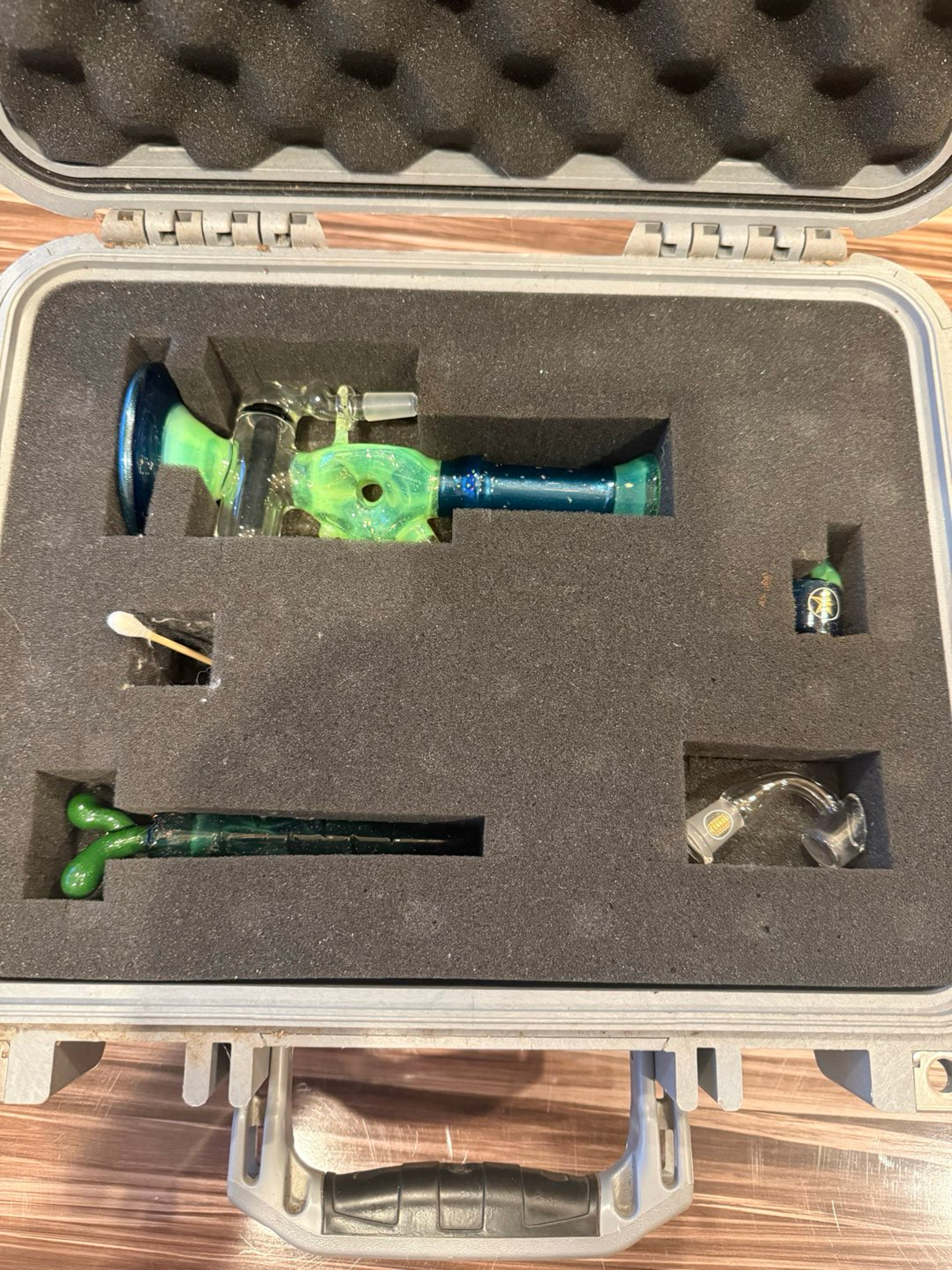Preview pic of Ben Wilson rig fully crushed Opal one of one